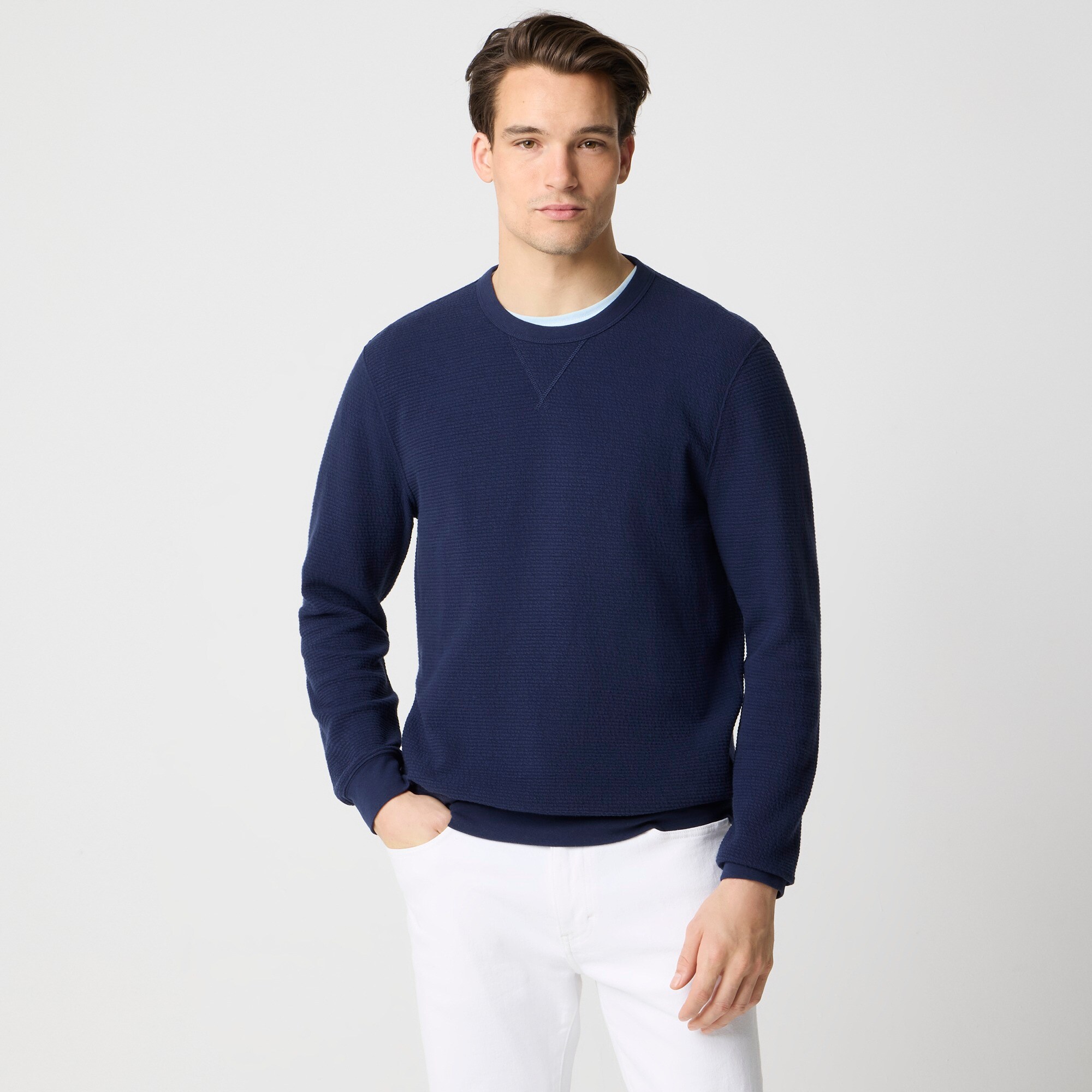 mens Waffle beach sweatshirt