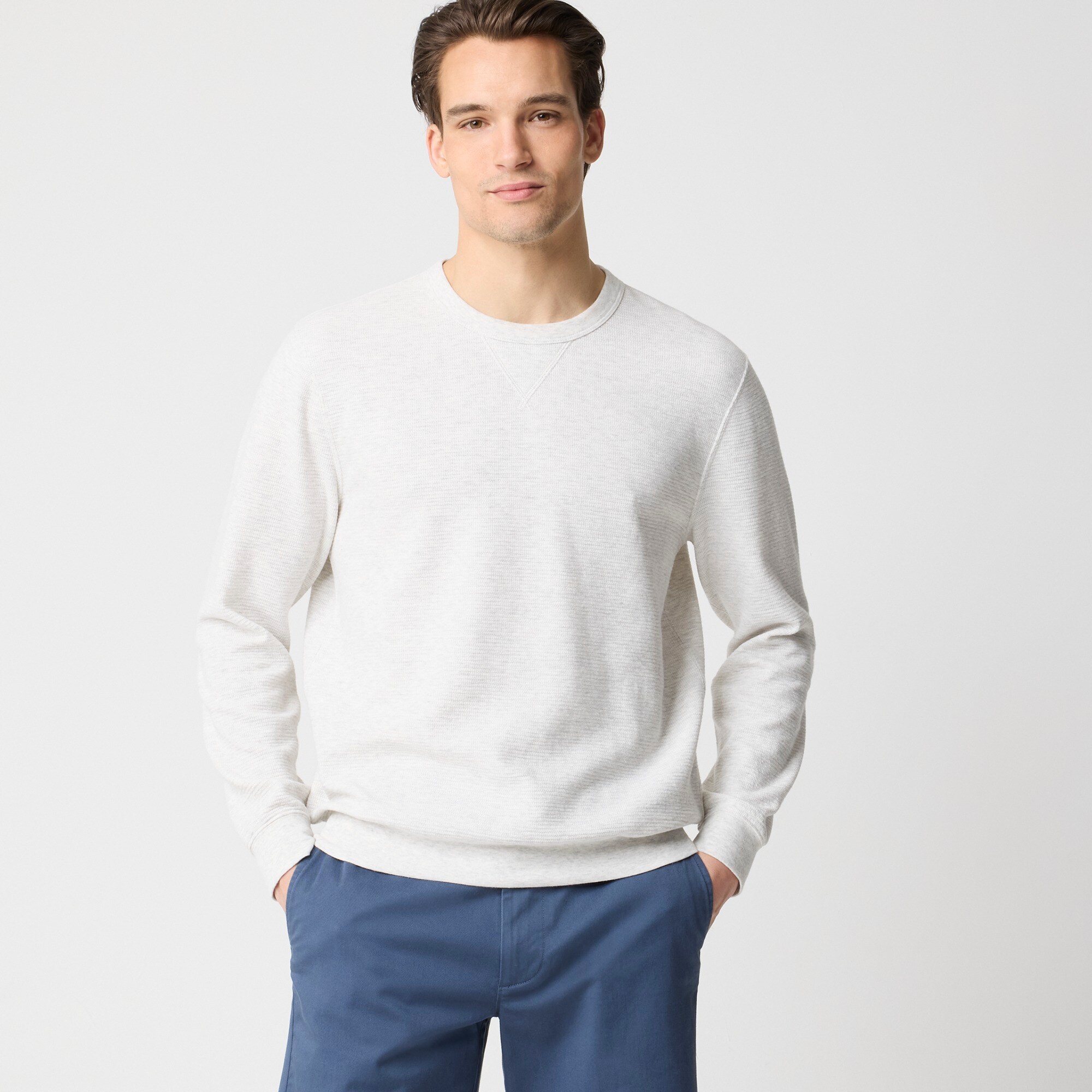 Waffle Beach Sweatshirt For Men | Factory