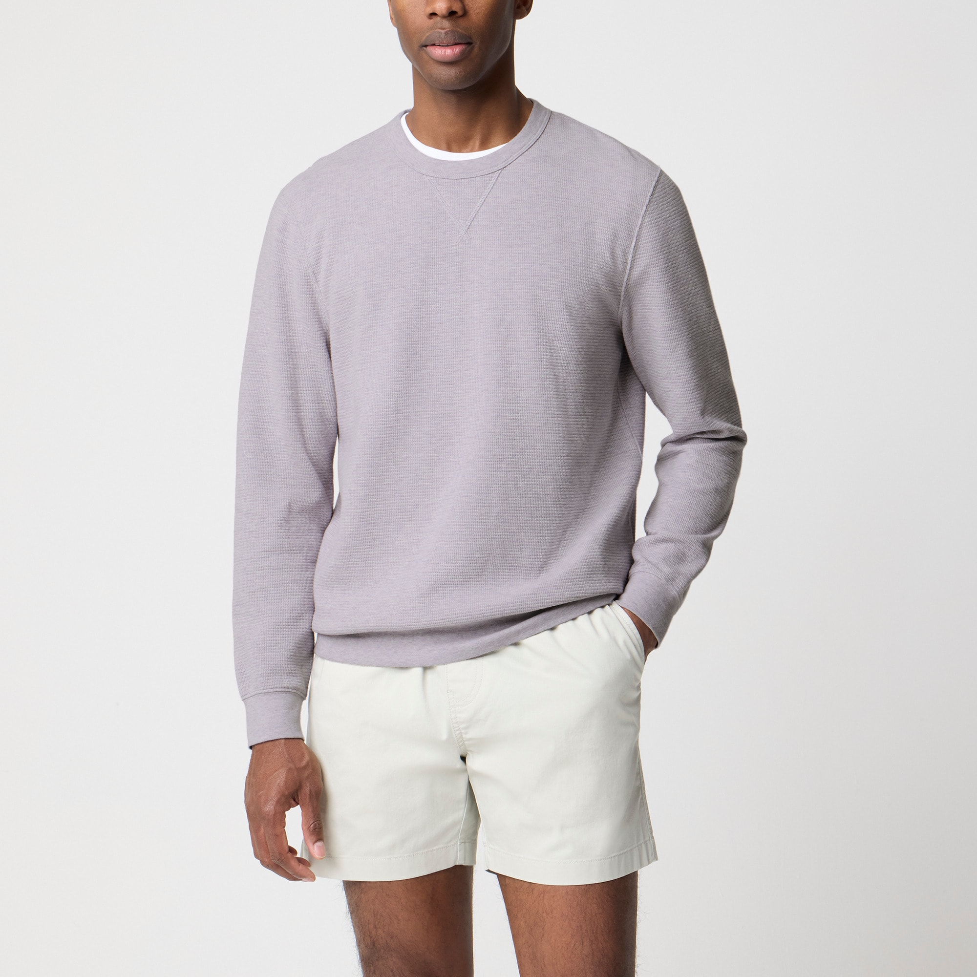 mens Waffle beach sweatshirt
