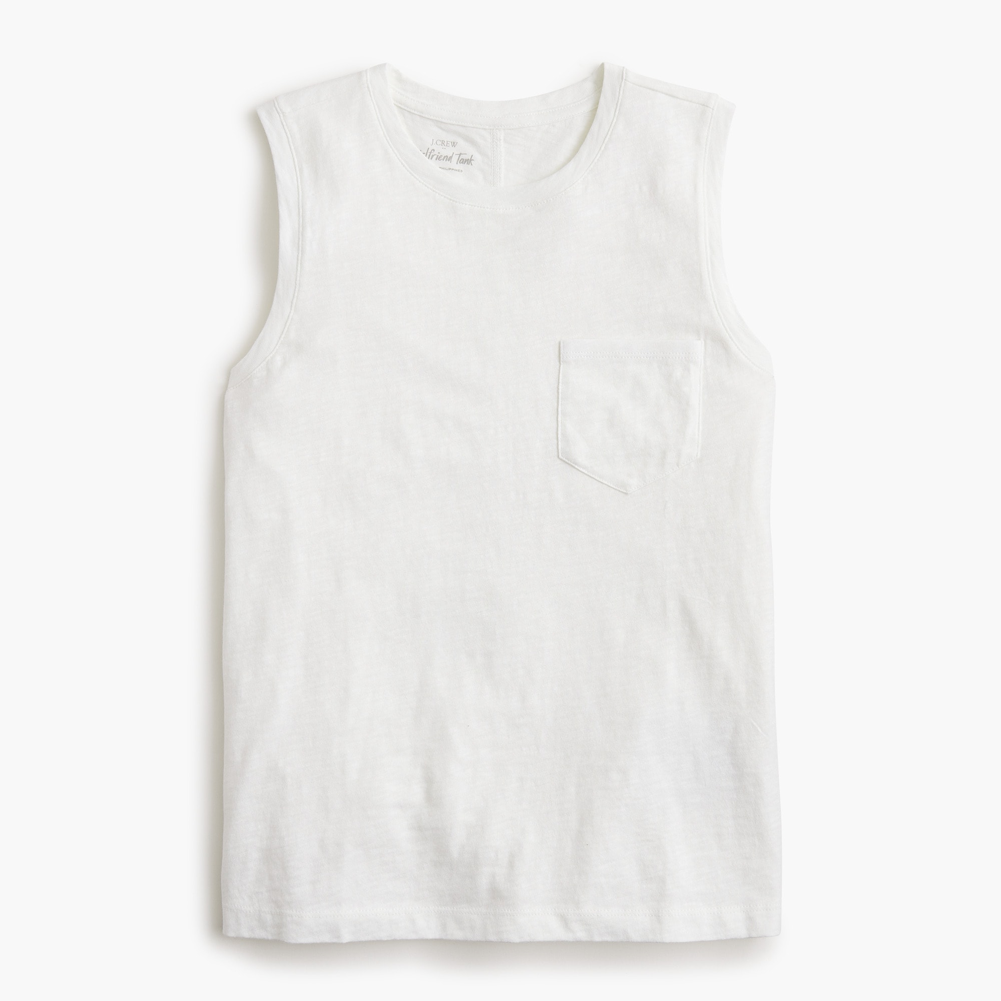 girlfriend pocket tank top for women