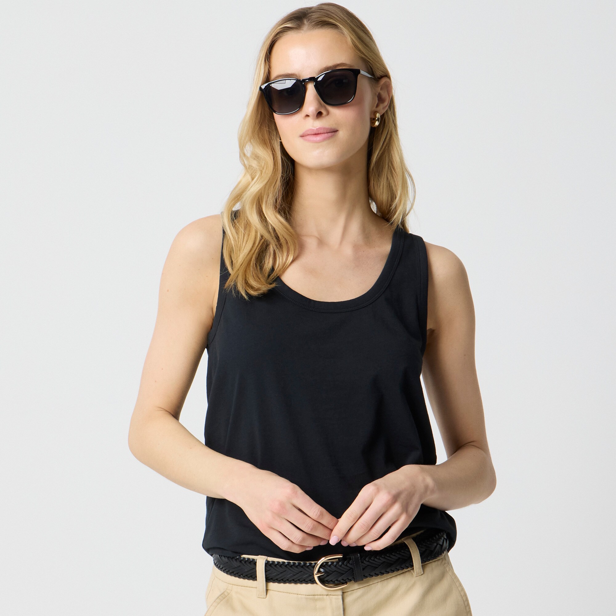 Scoopneck tank top