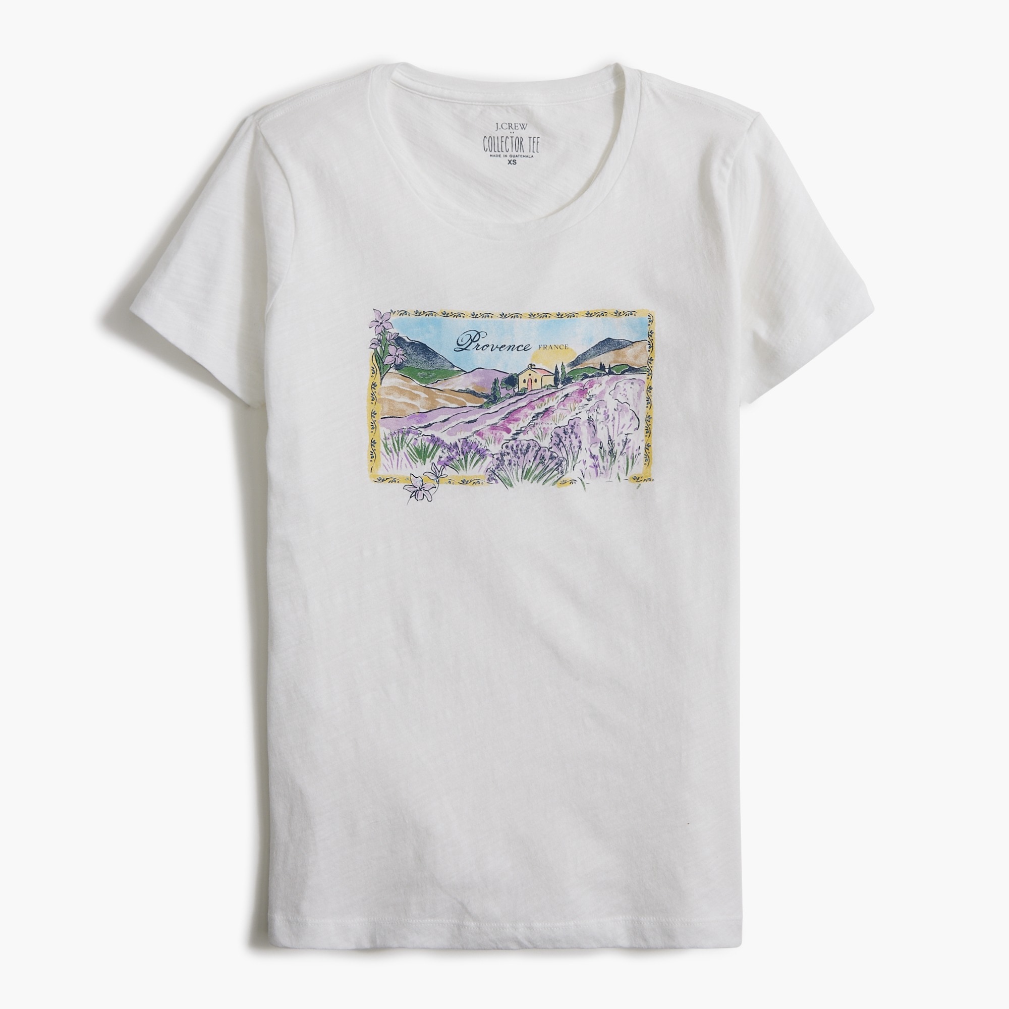 Postcard from Provence graphic tee
