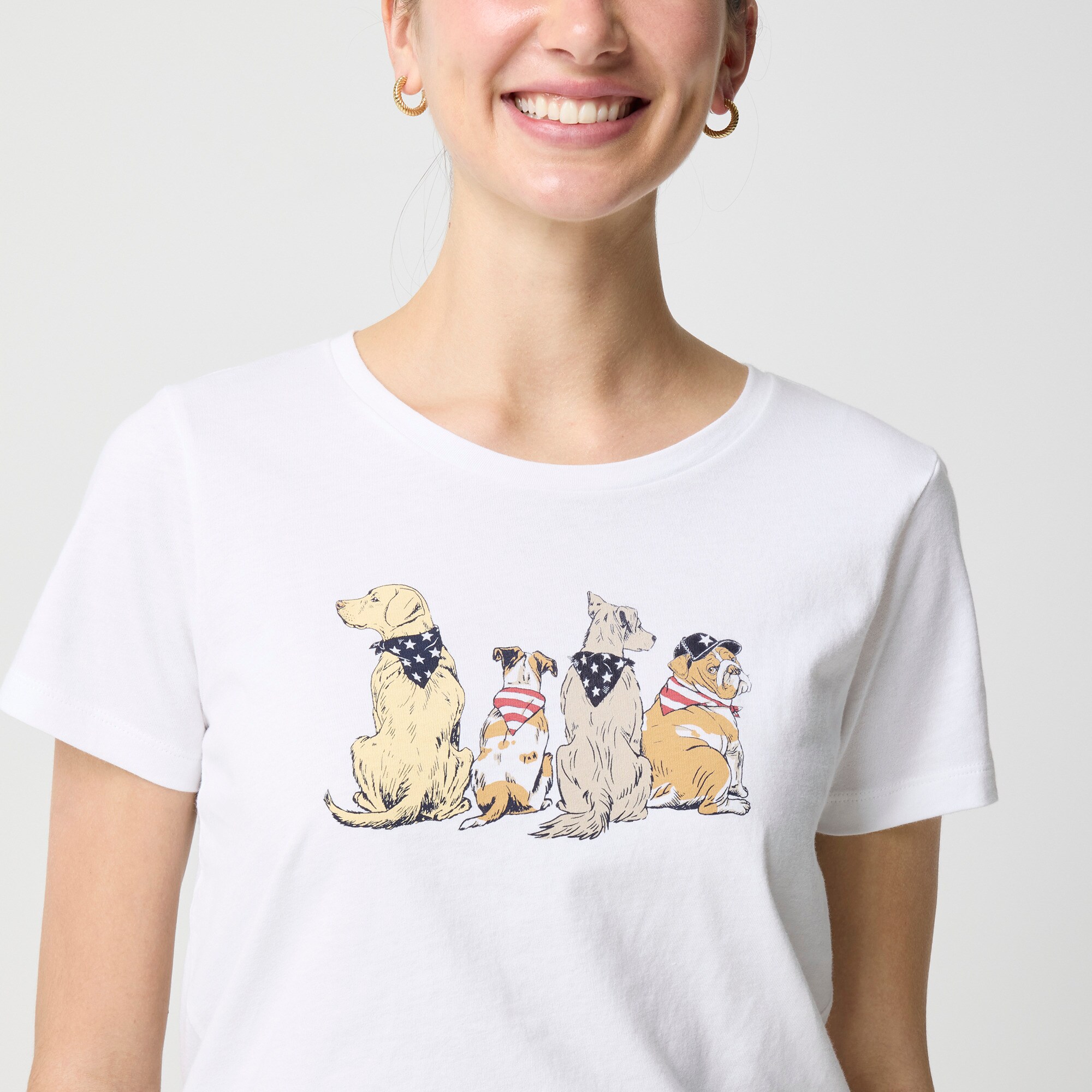 Dogs graphic tee