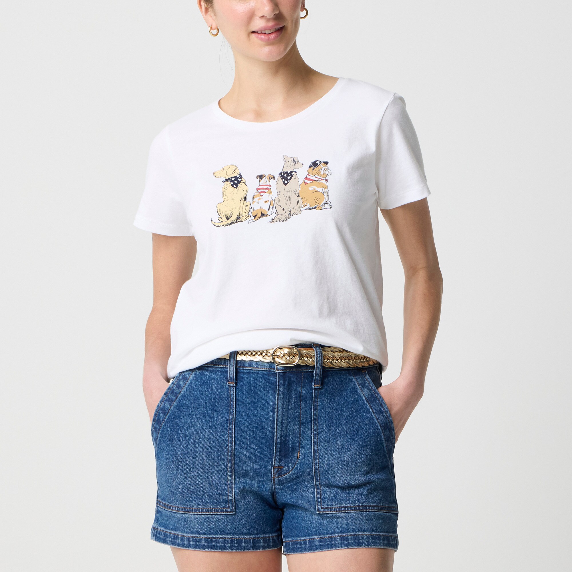 Dogs graphic tee