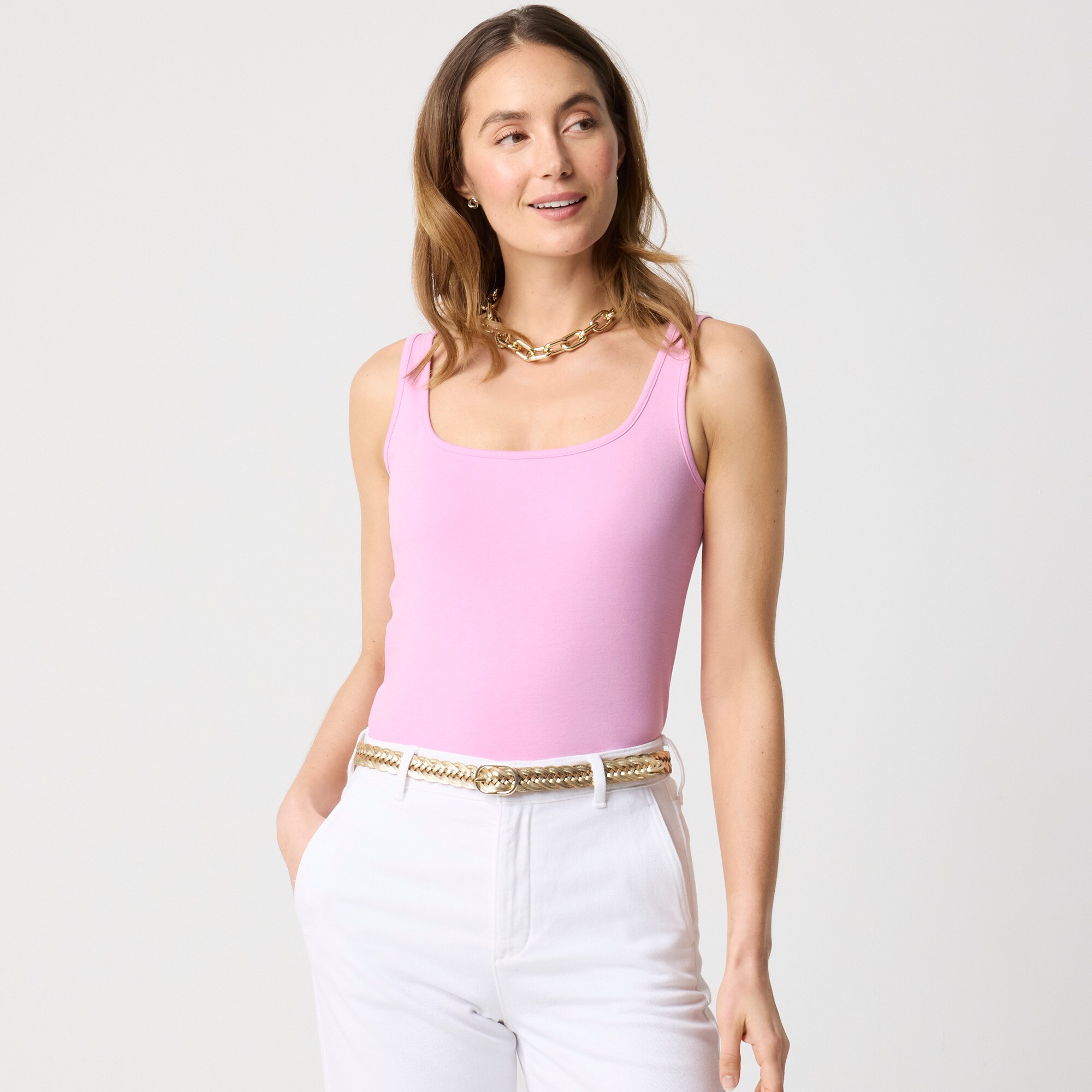 Factory: Essential Squareneck Tank Top For Women