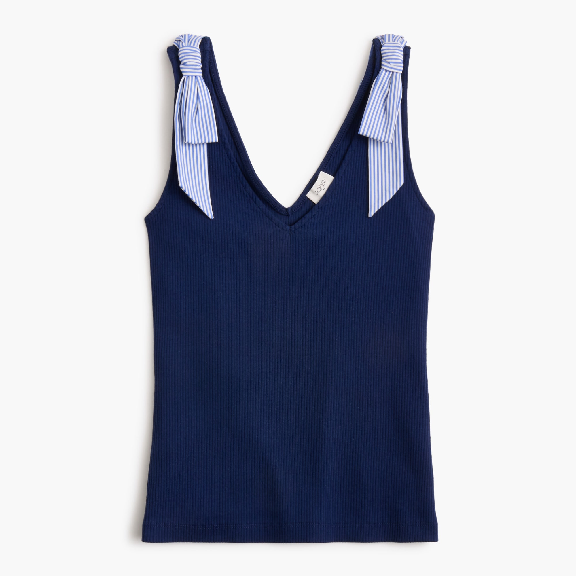 Bow-shoulder tank top