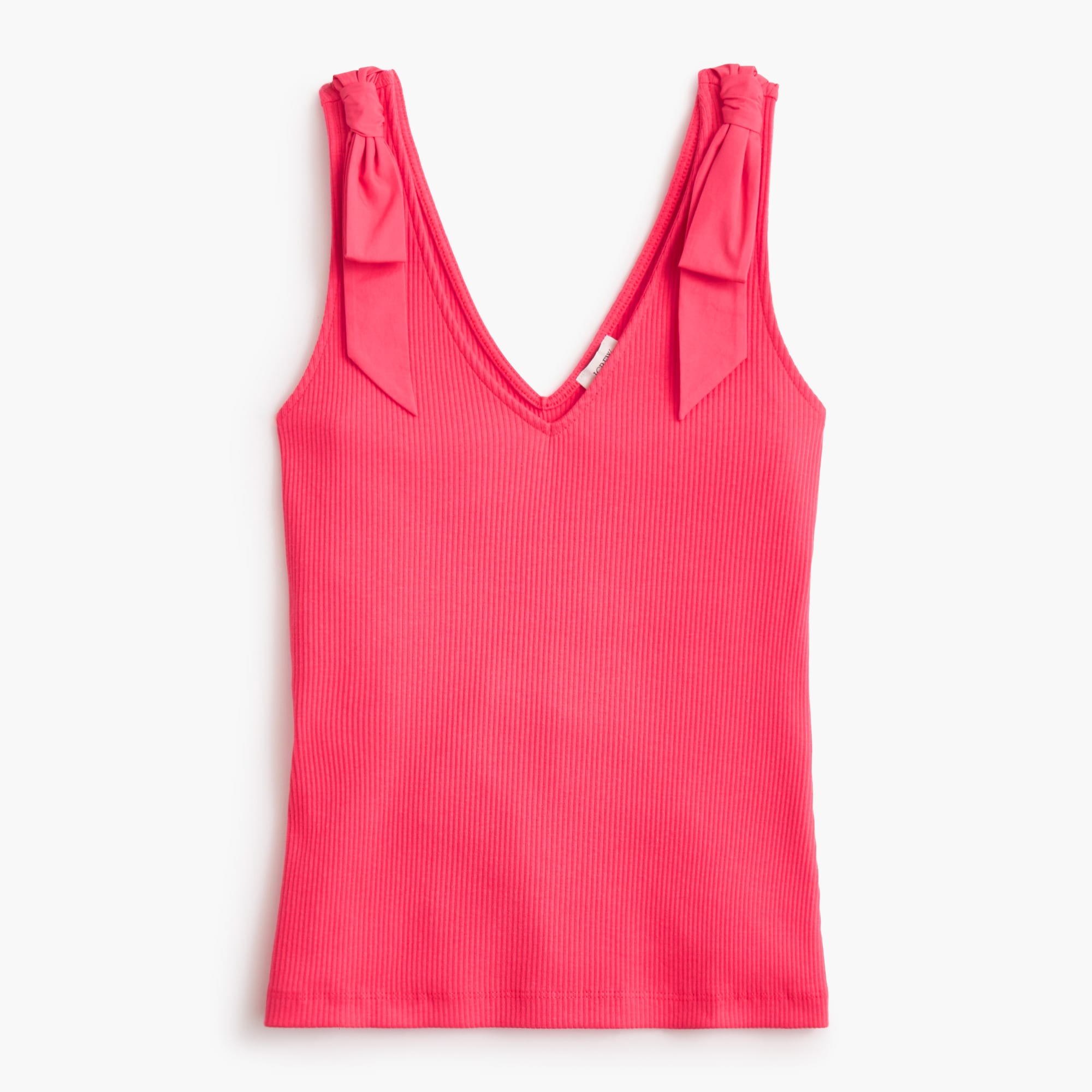 Bow-shoulder tank top