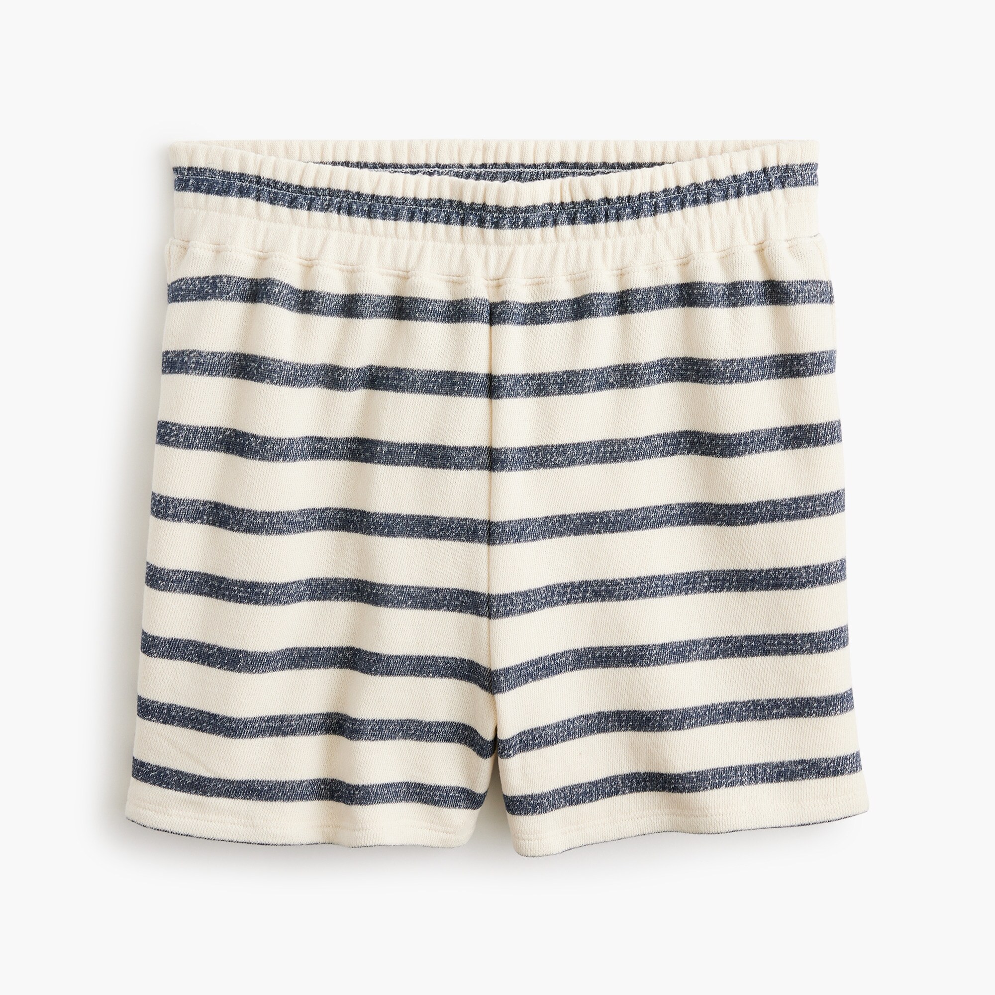 striped terry short for women