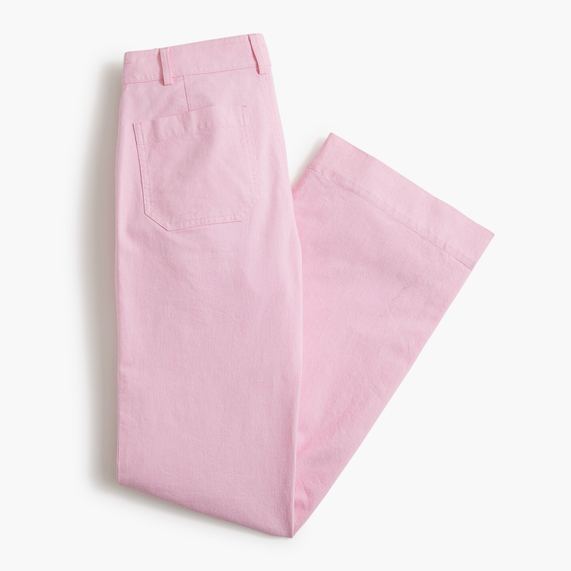 Lizzie high-rise patch-pocket wide-leg pant