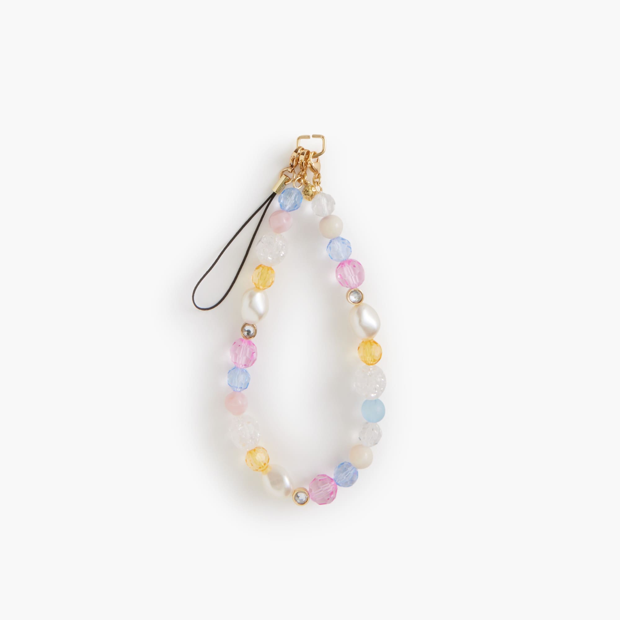 Beaded phone lanyard