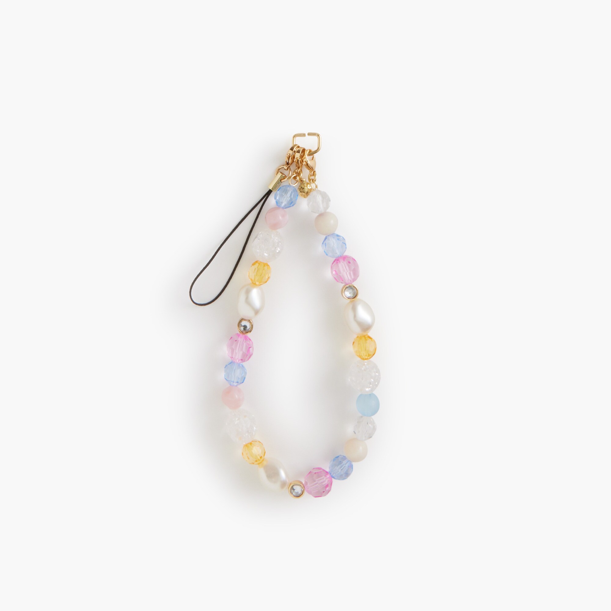 beaded phone lanyard for women