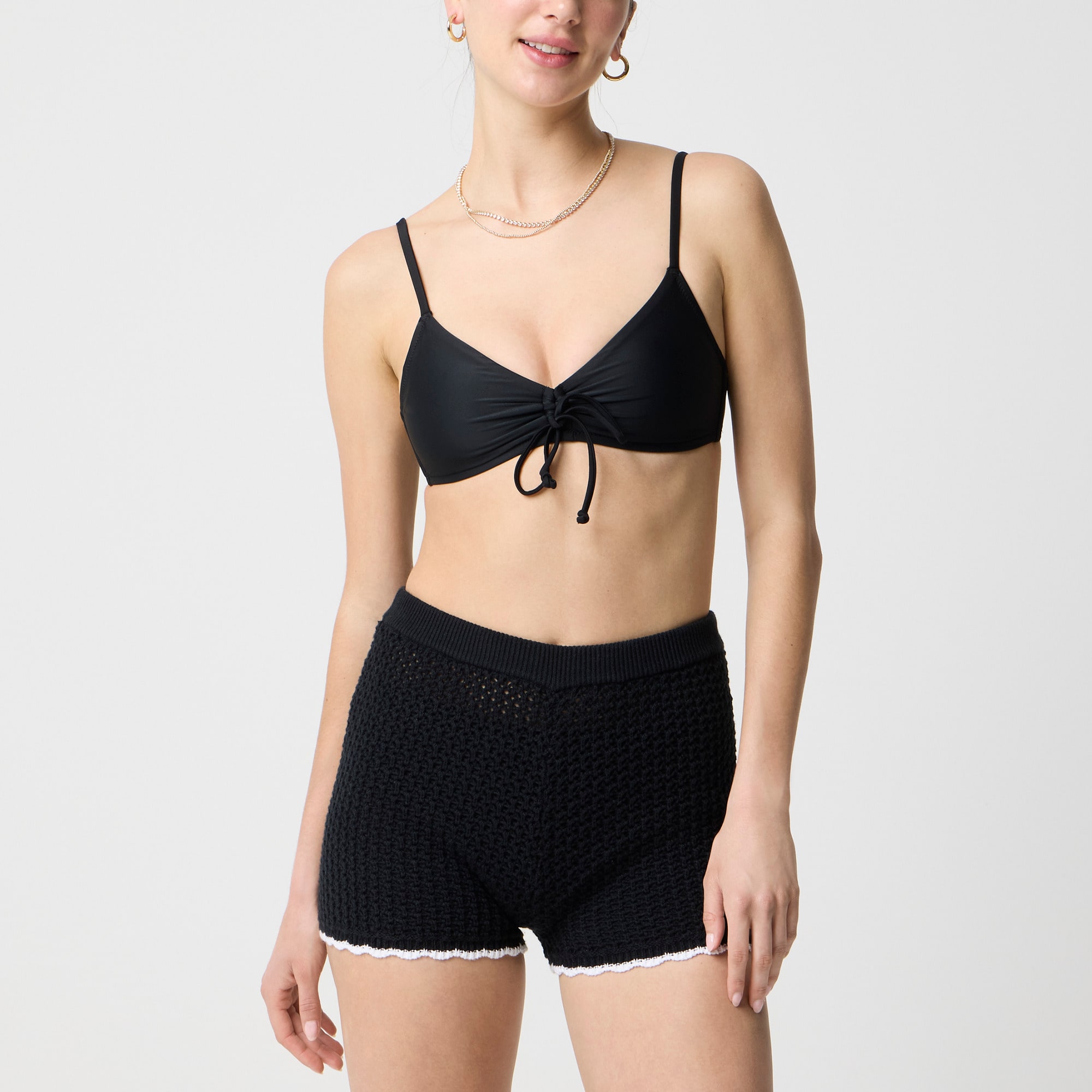 womens Crochet beach short