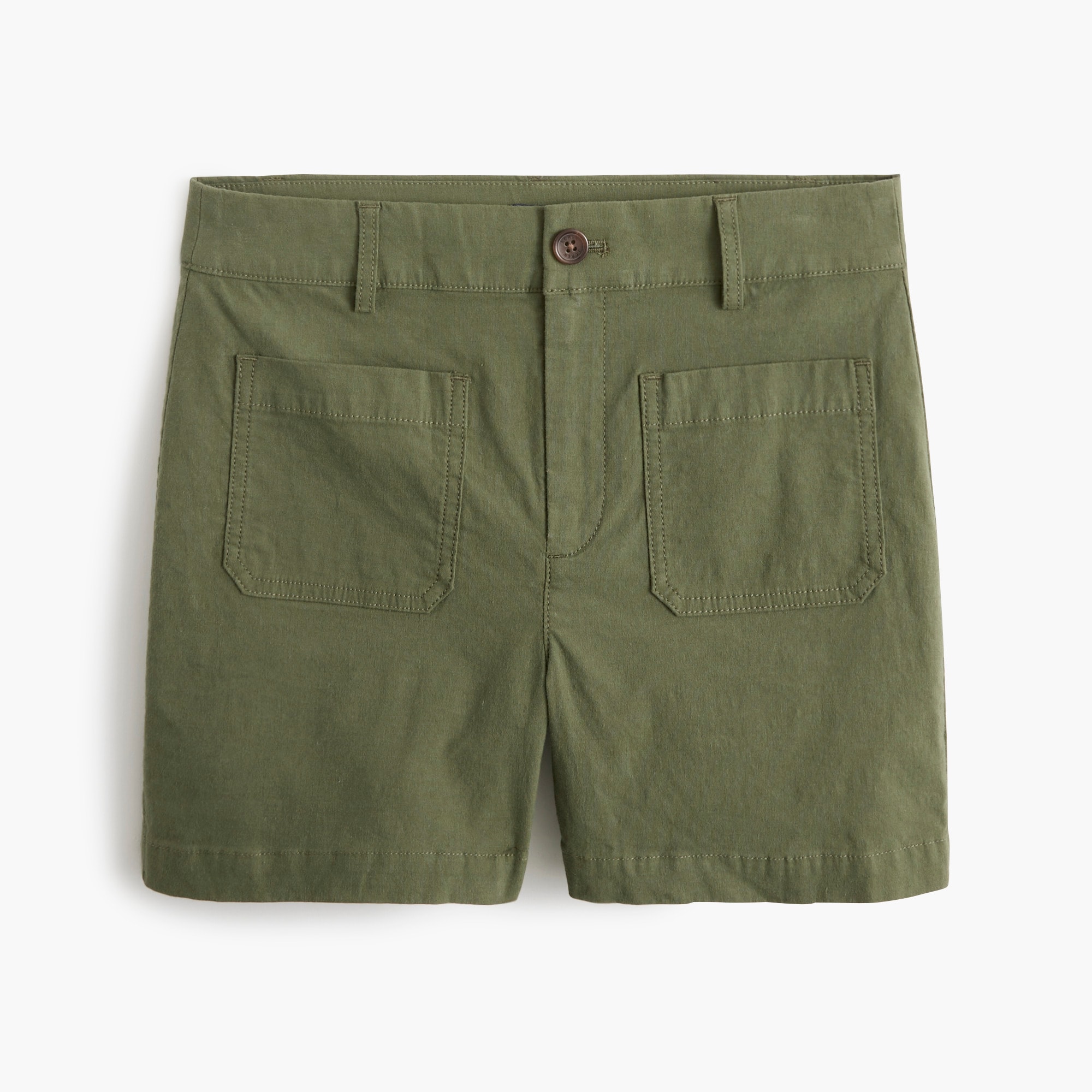womens Lizzie patch-pocket short