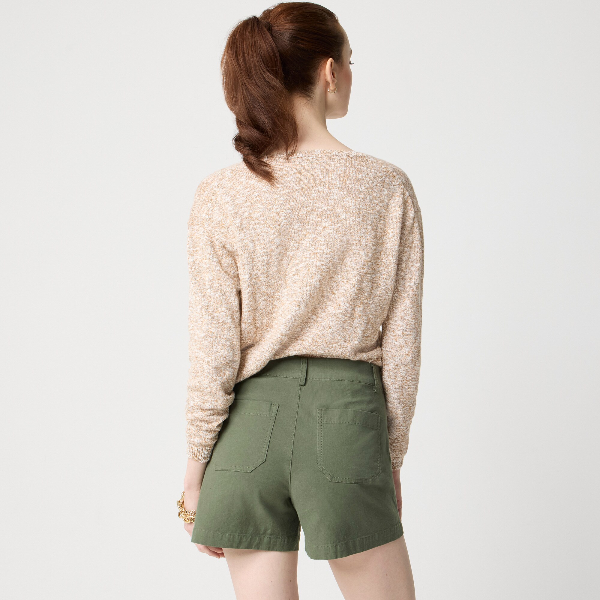 Lizzie patch-pocket short