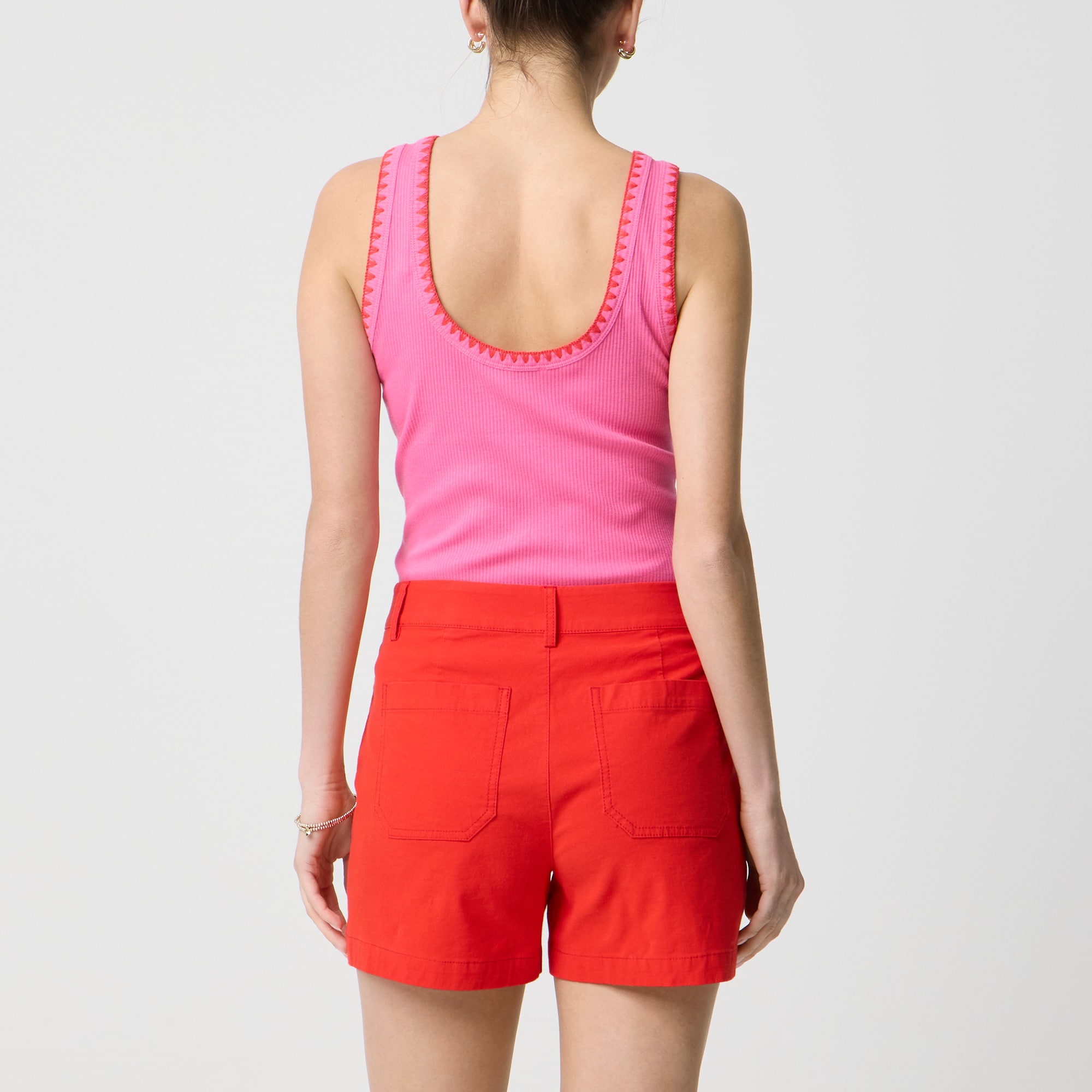 Lizzie patch-pocket short