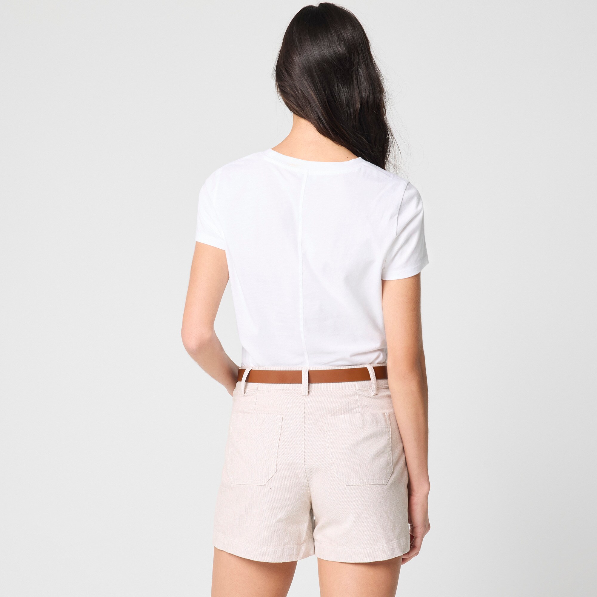 Lizzie patch-pocket short