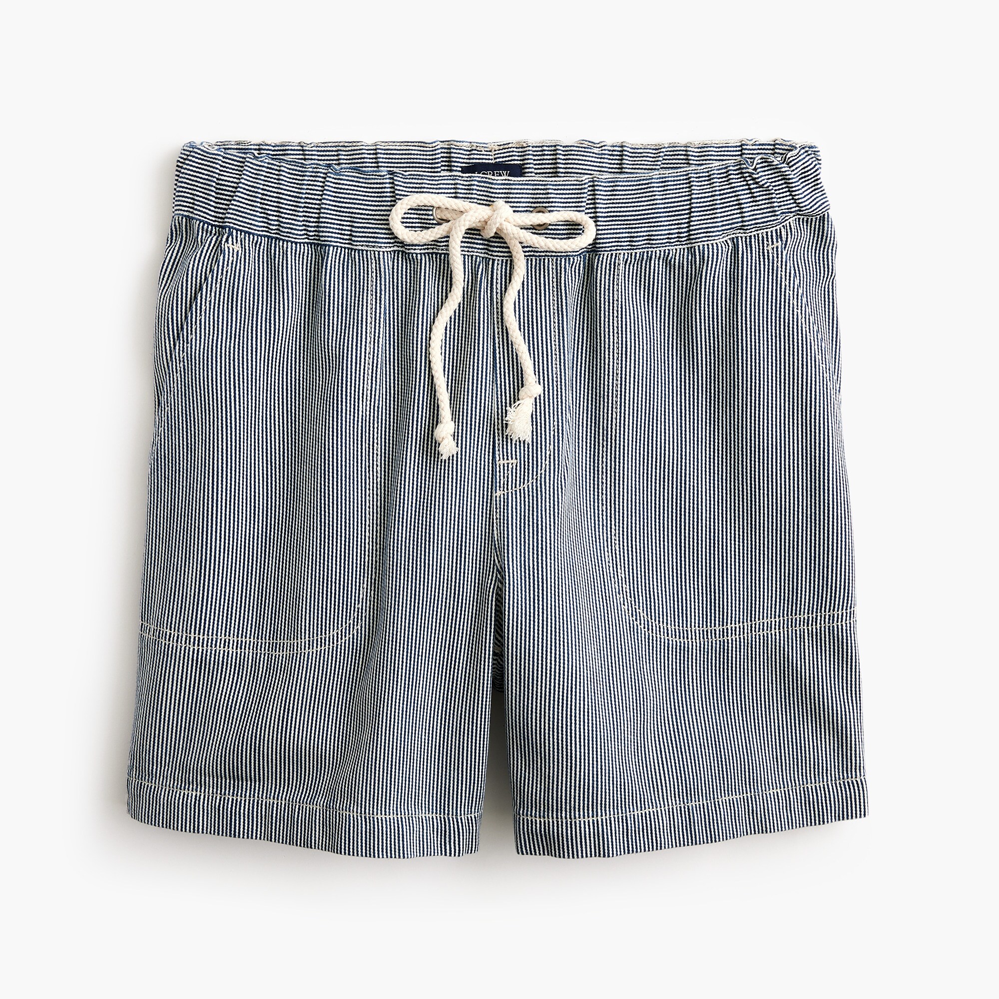 drawstring denim short for women