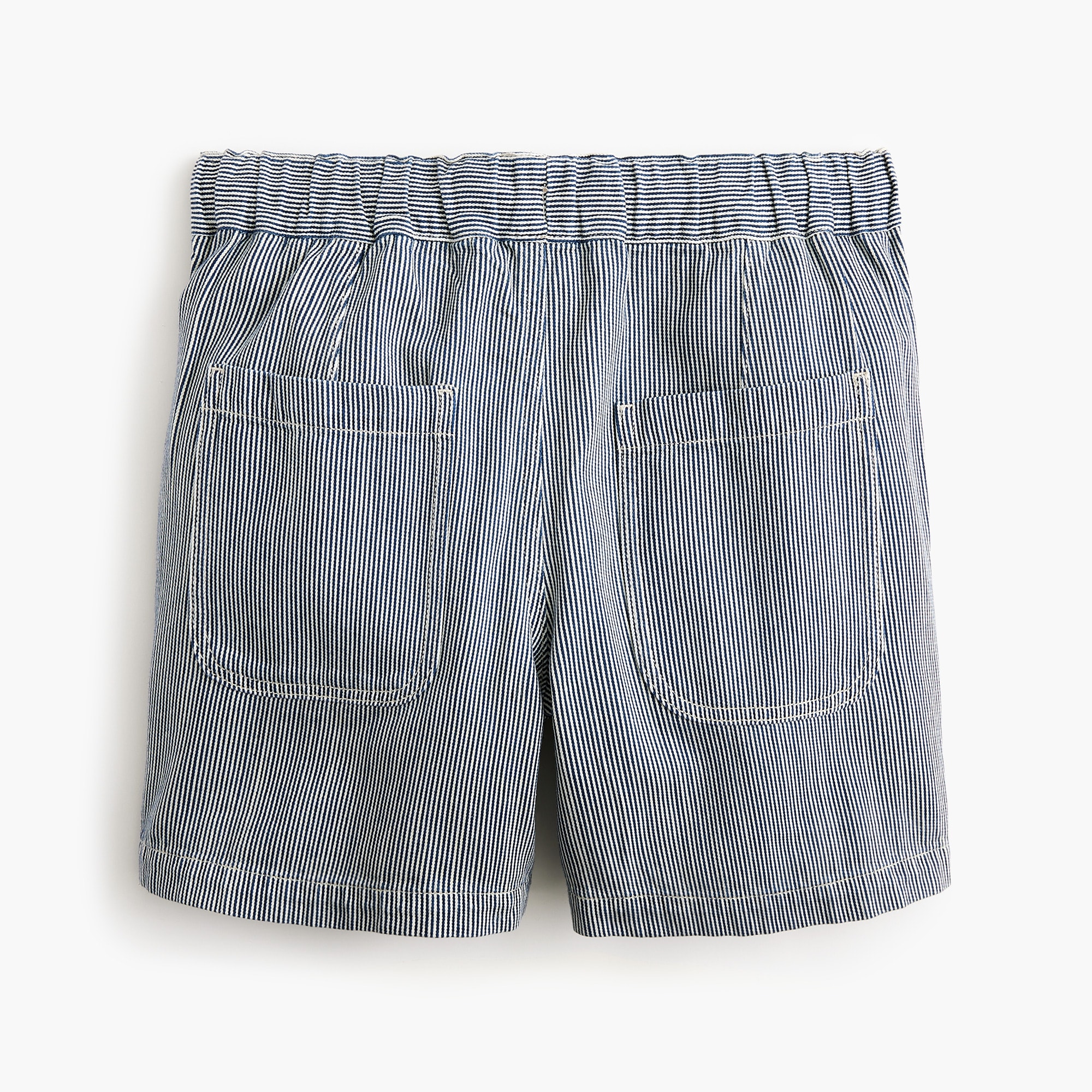 Drawstring denim short