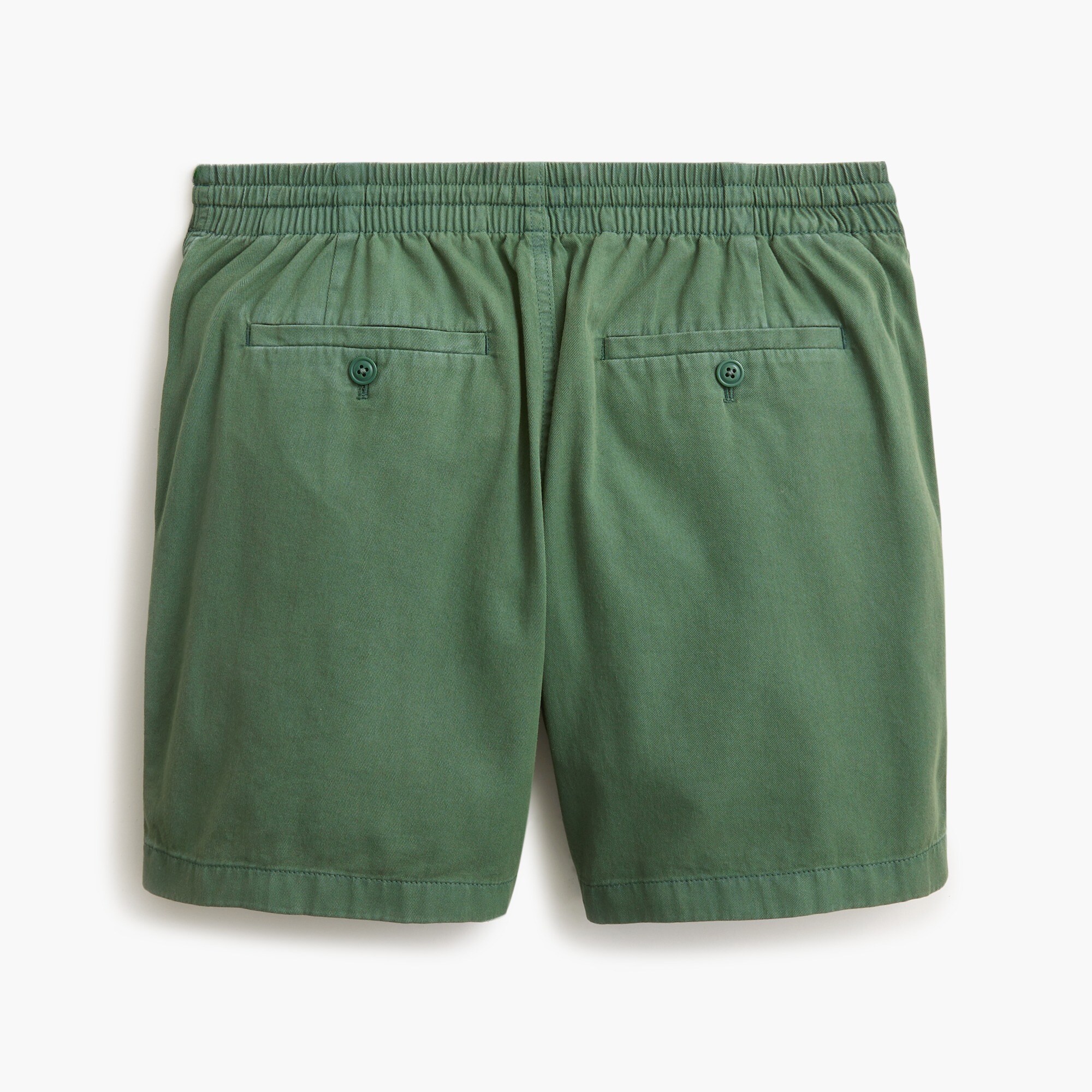 Garment-dyed dock short
