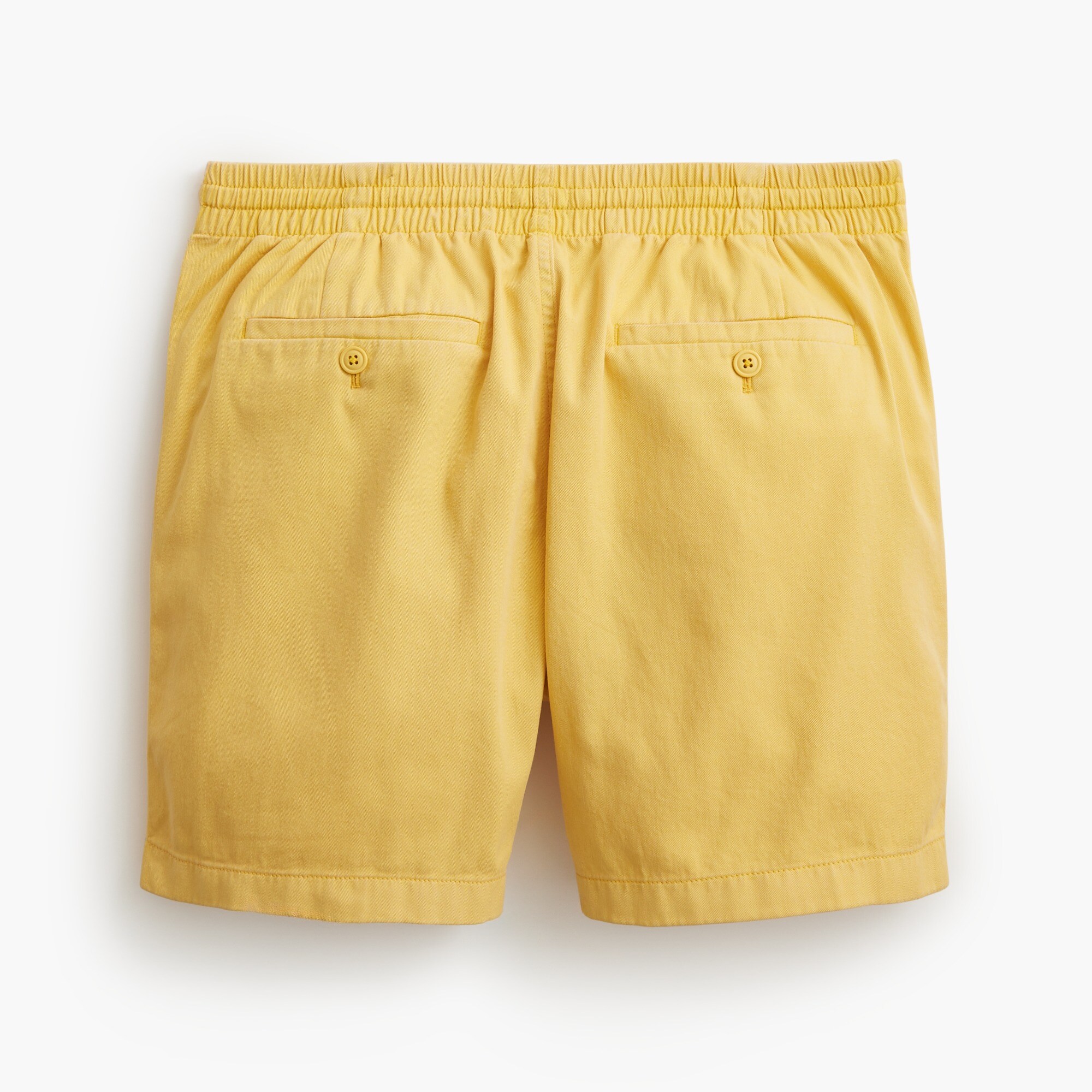 Garment-dyed dock short