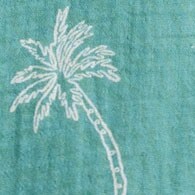 Boys' short-sleeve gauze resort shirt ANTIQUE MINERAL MARINE 