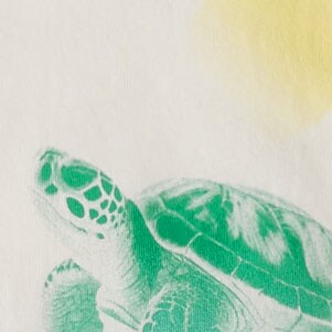 Boys' turtle graphic tank top MARINE SALT