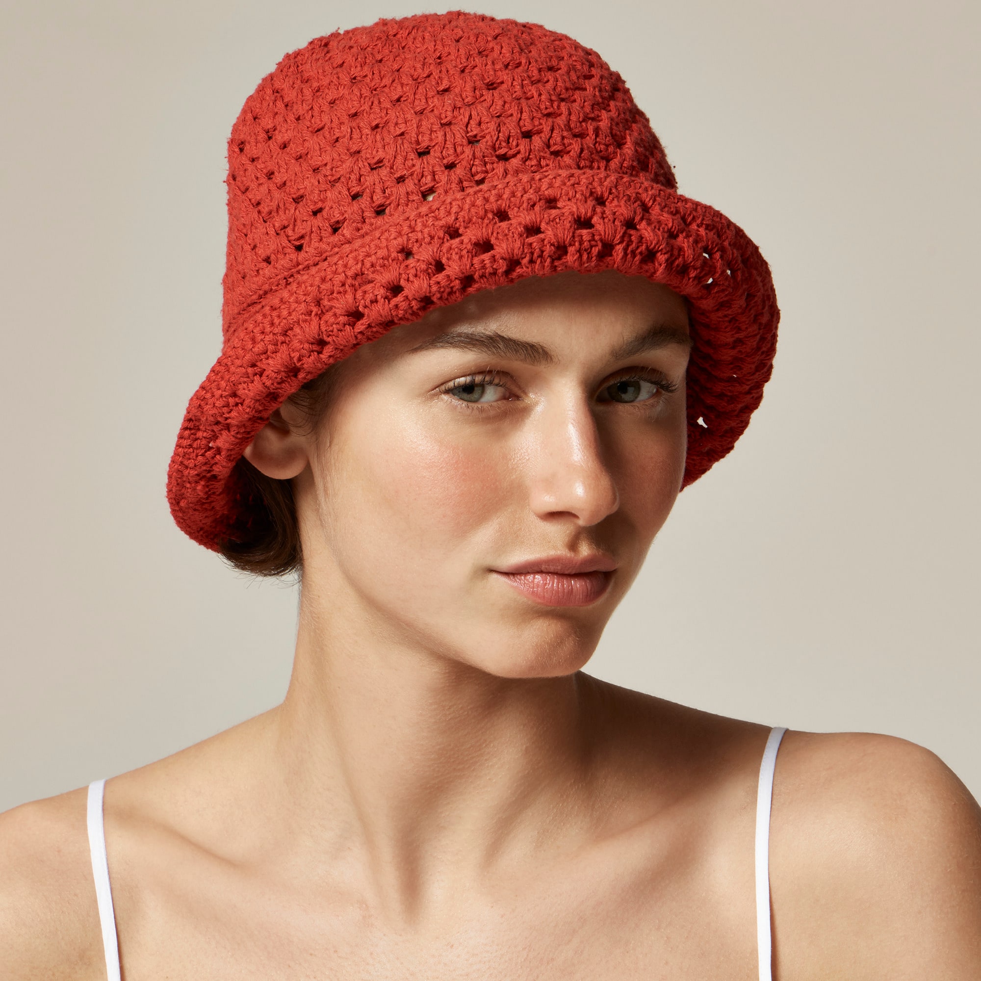 womens Crochet bucket hat