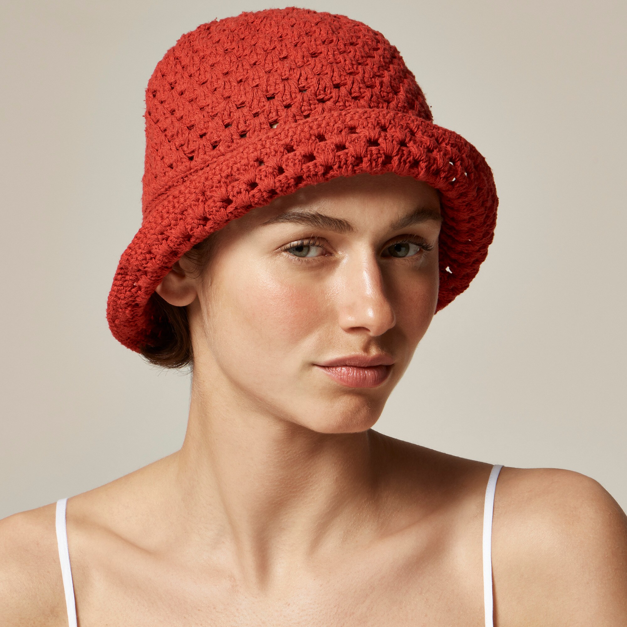 Crochet bucket hat
