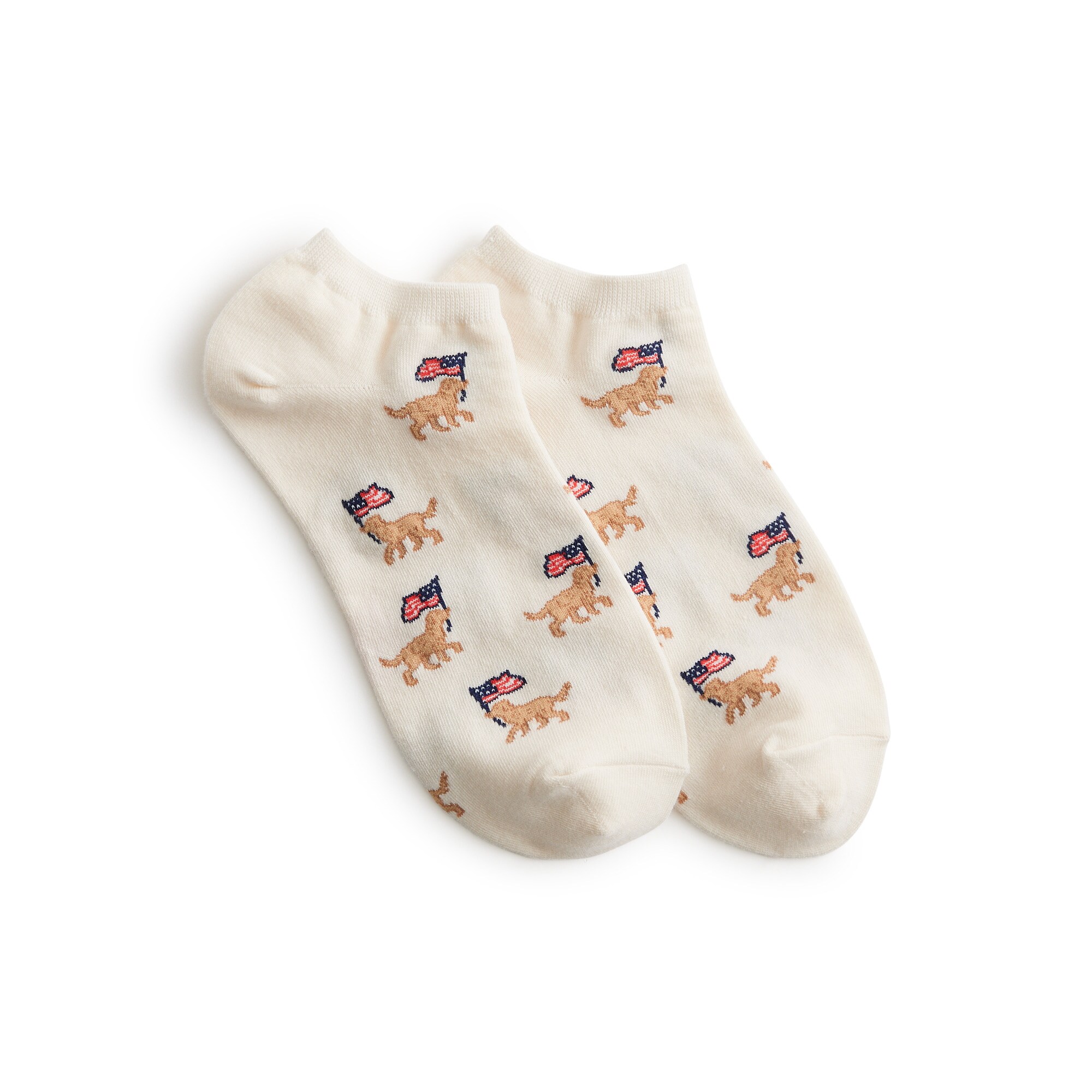 Patriotic Labrador ankle socks