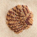 Scallop shell ankle socks OATMEAL MELANGE factory: scallop shell ankle socks for women