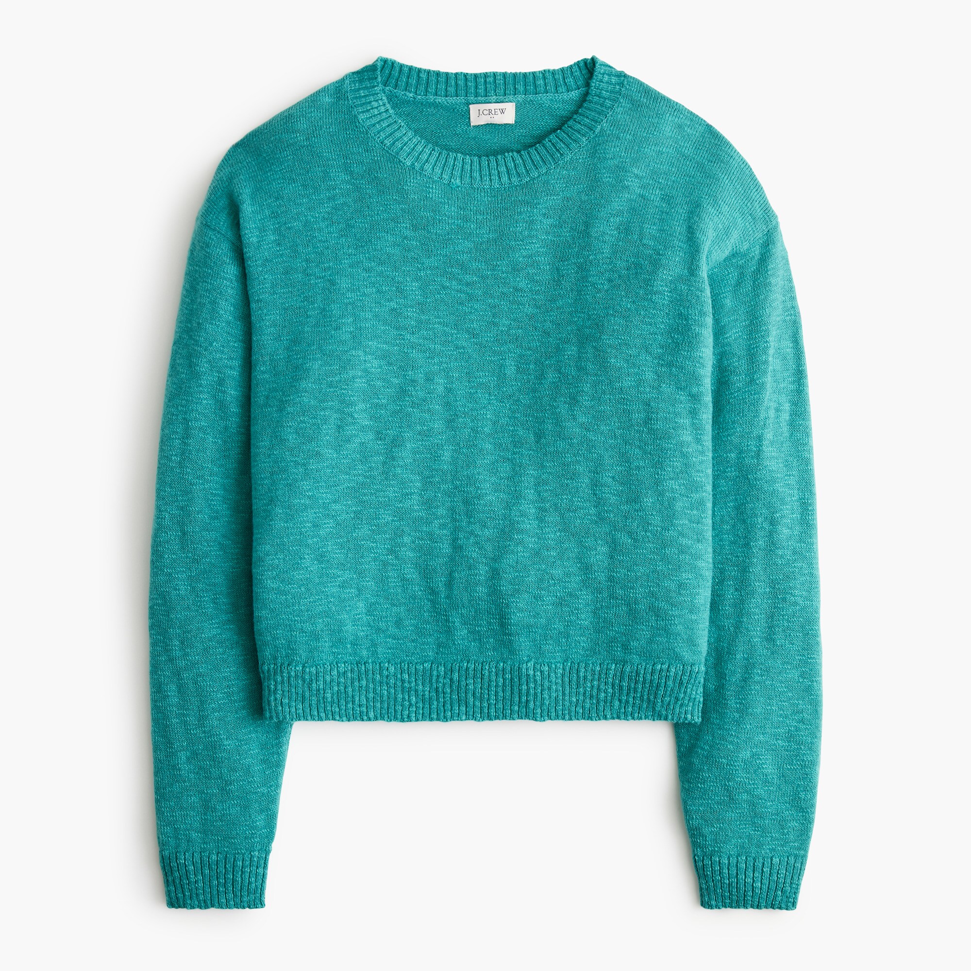 Oversized drop-shoulder beach sweater