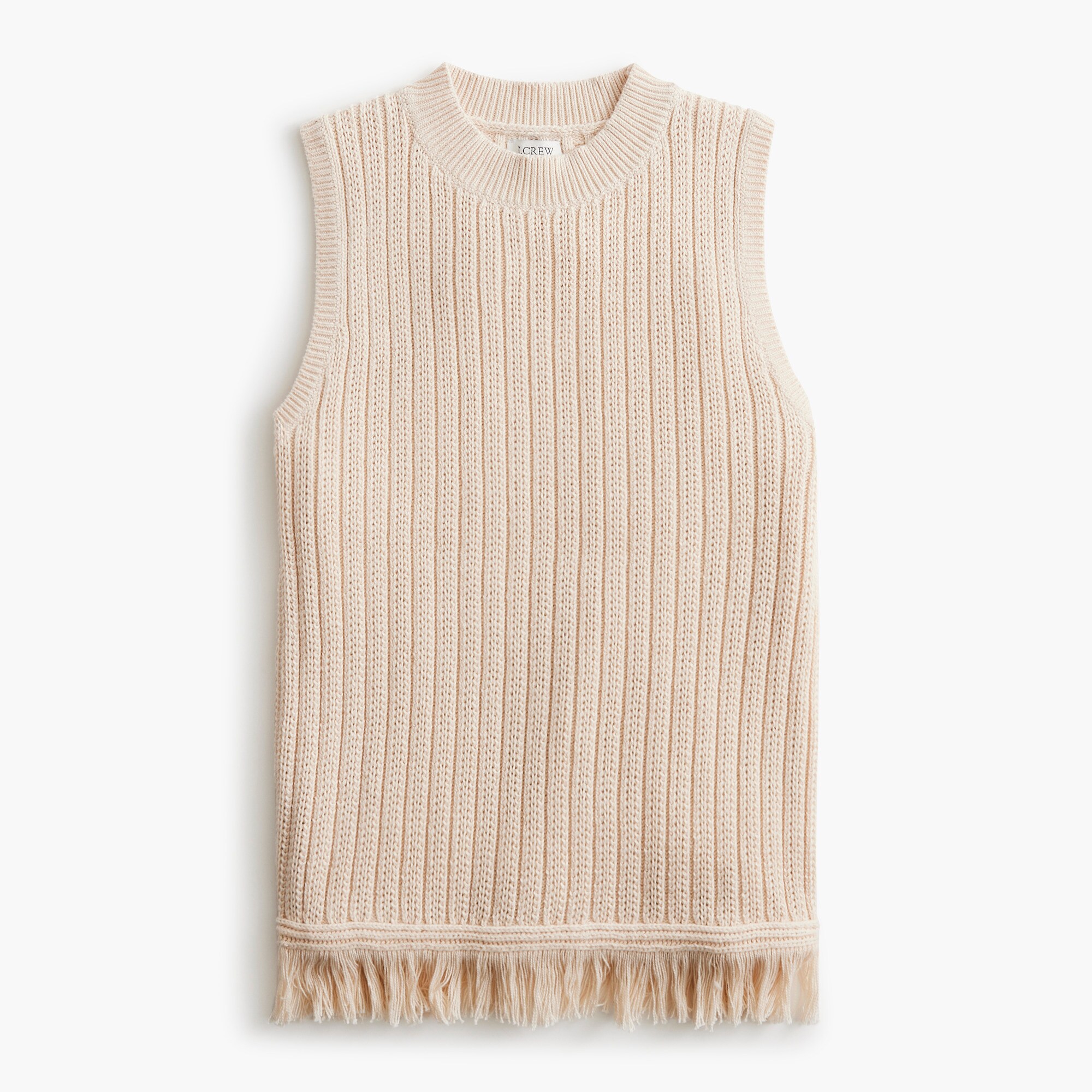 フミエタナカ 24SS code fringe tank トップス ニット FUMIE TANAKA(フミエタナカ)】code fringe tank：ニットタンク