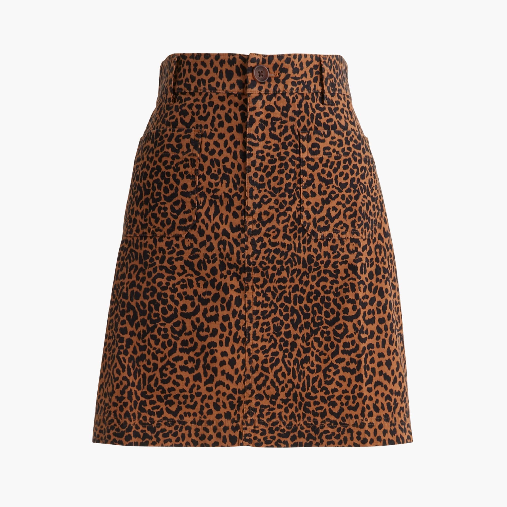 Lizzie patch-pocket mini skirt