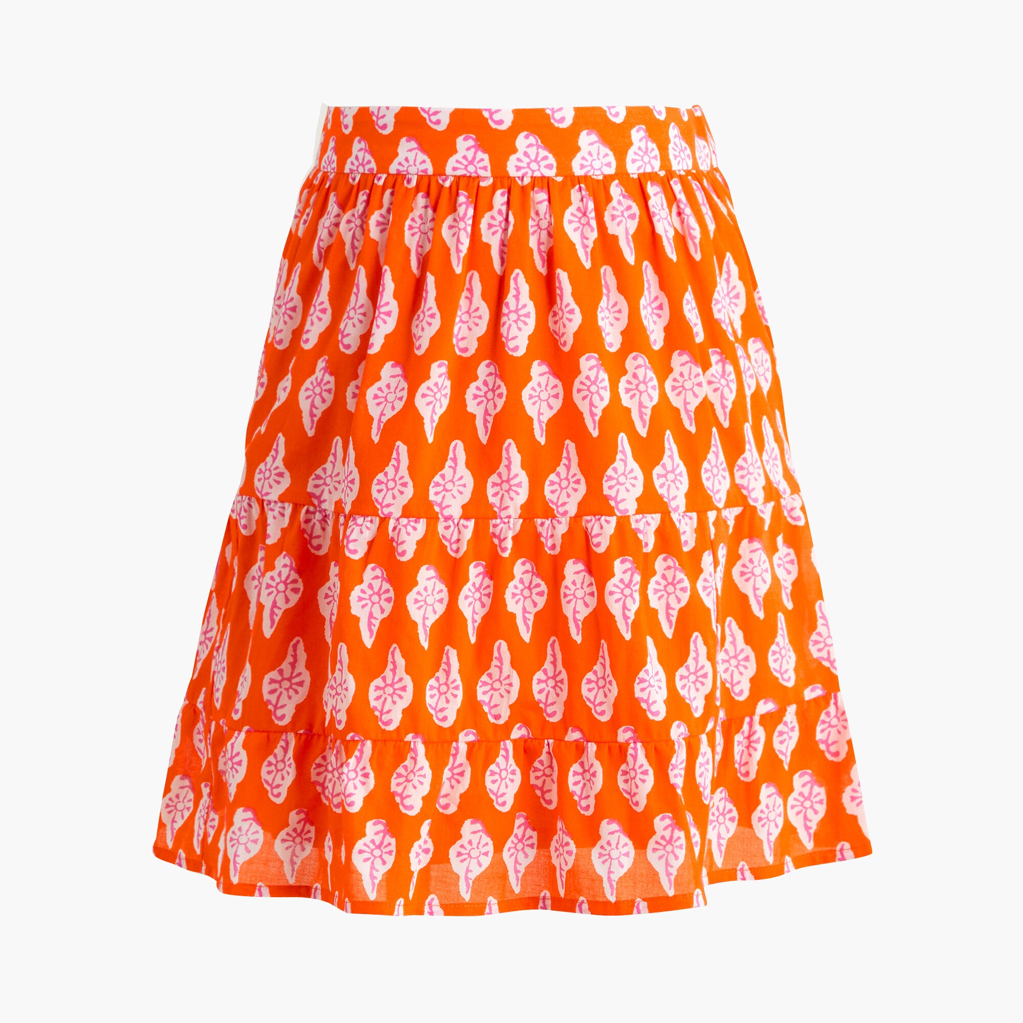 womens Tiered mini skirt