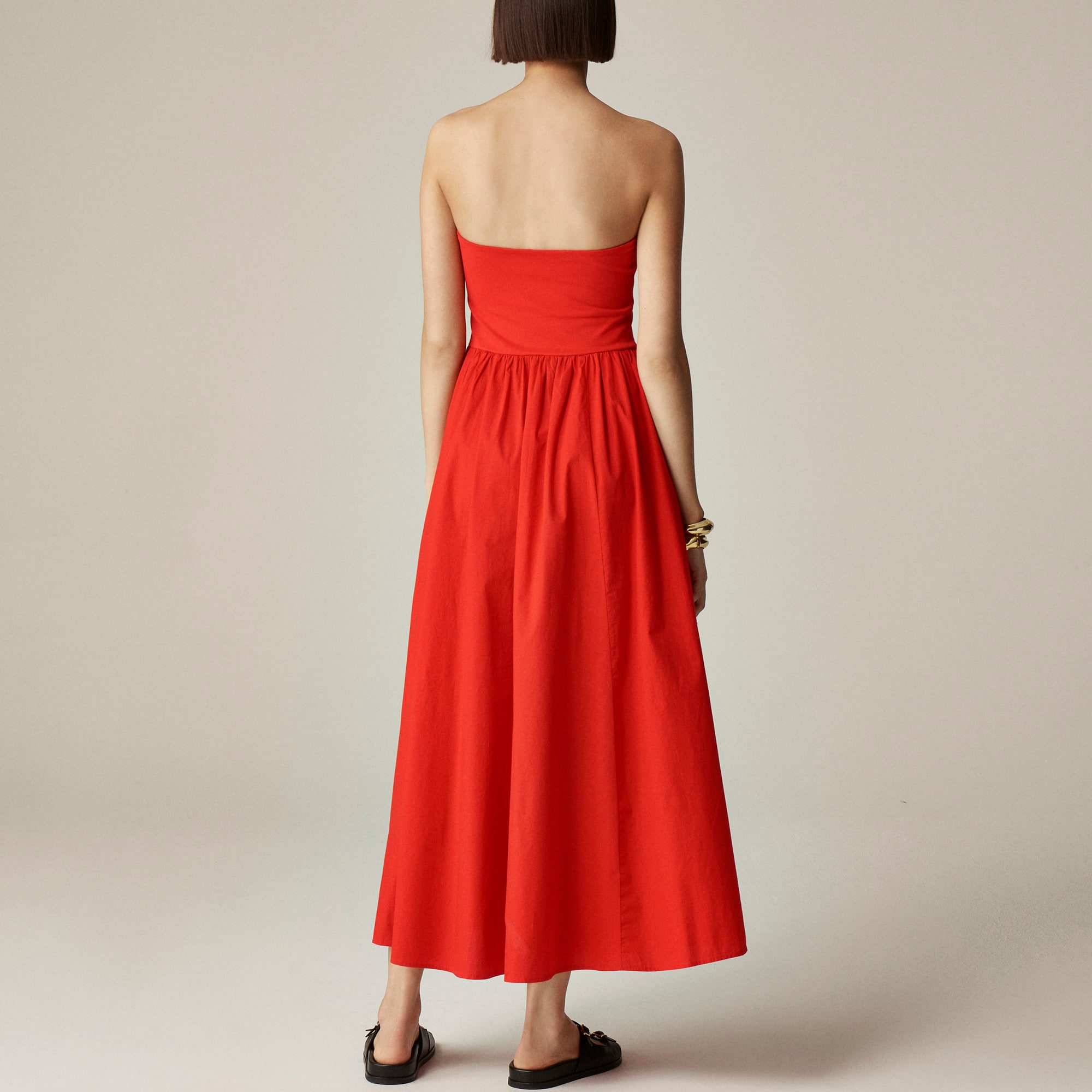 Strapless mixy dress