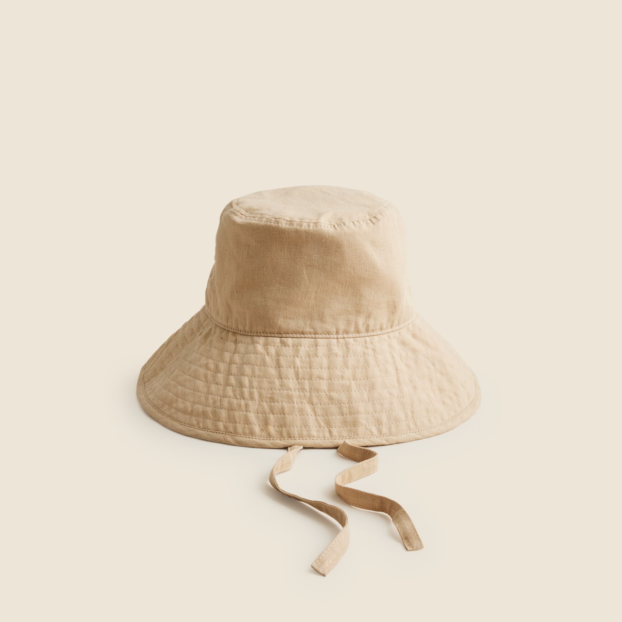 J Crew Reversible bucket hat in Ratti® golden paisley Sizes S/M M/L Bucket Hat With Ties For Women | J.Crew main image 3