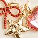 Girls' charm necklace kit HEART STAR MULTI