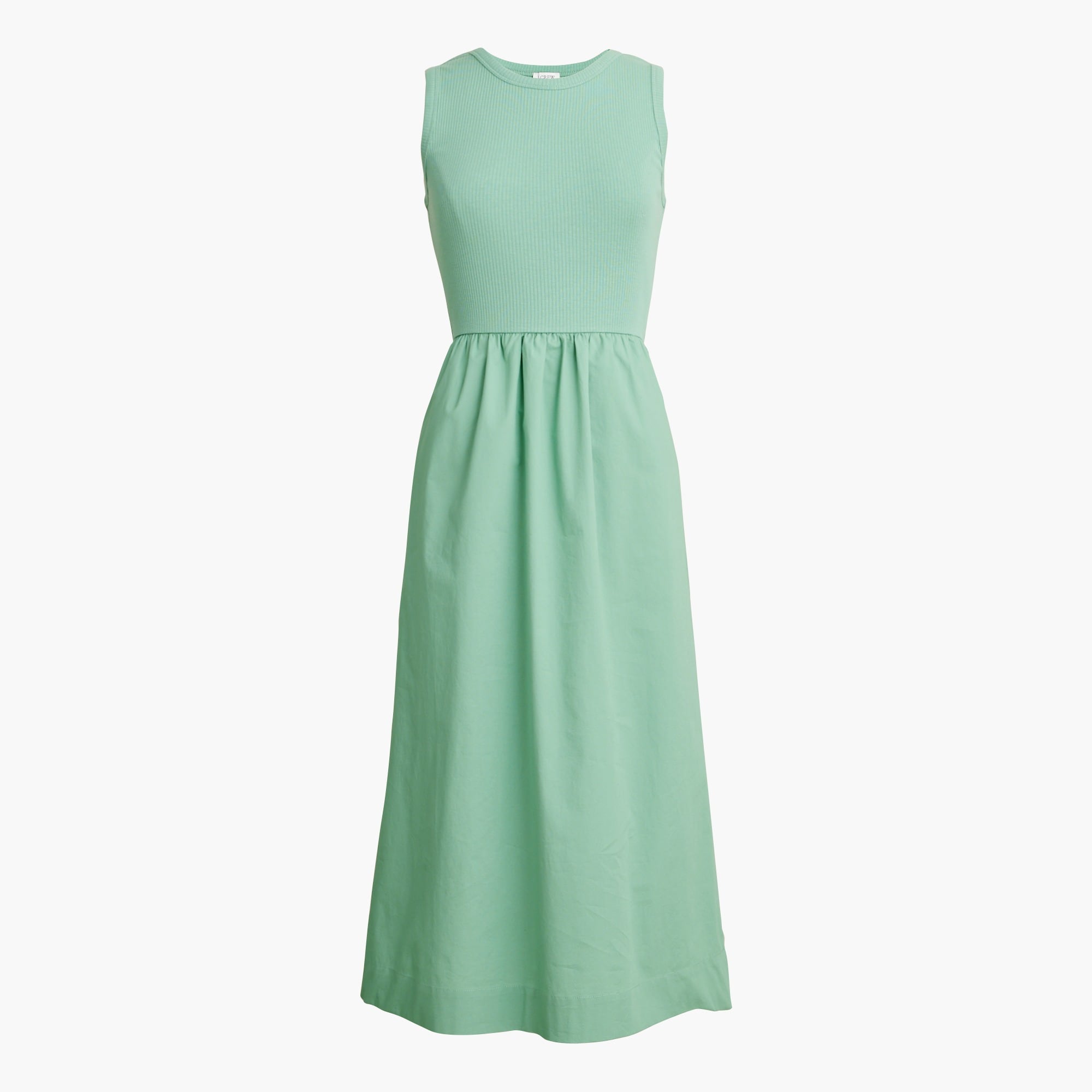 womens Ribbed-knit mixy dress