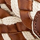 Braided rope and leather belt WARM CARAMEL j.crew: braided rope and leather belt for men
