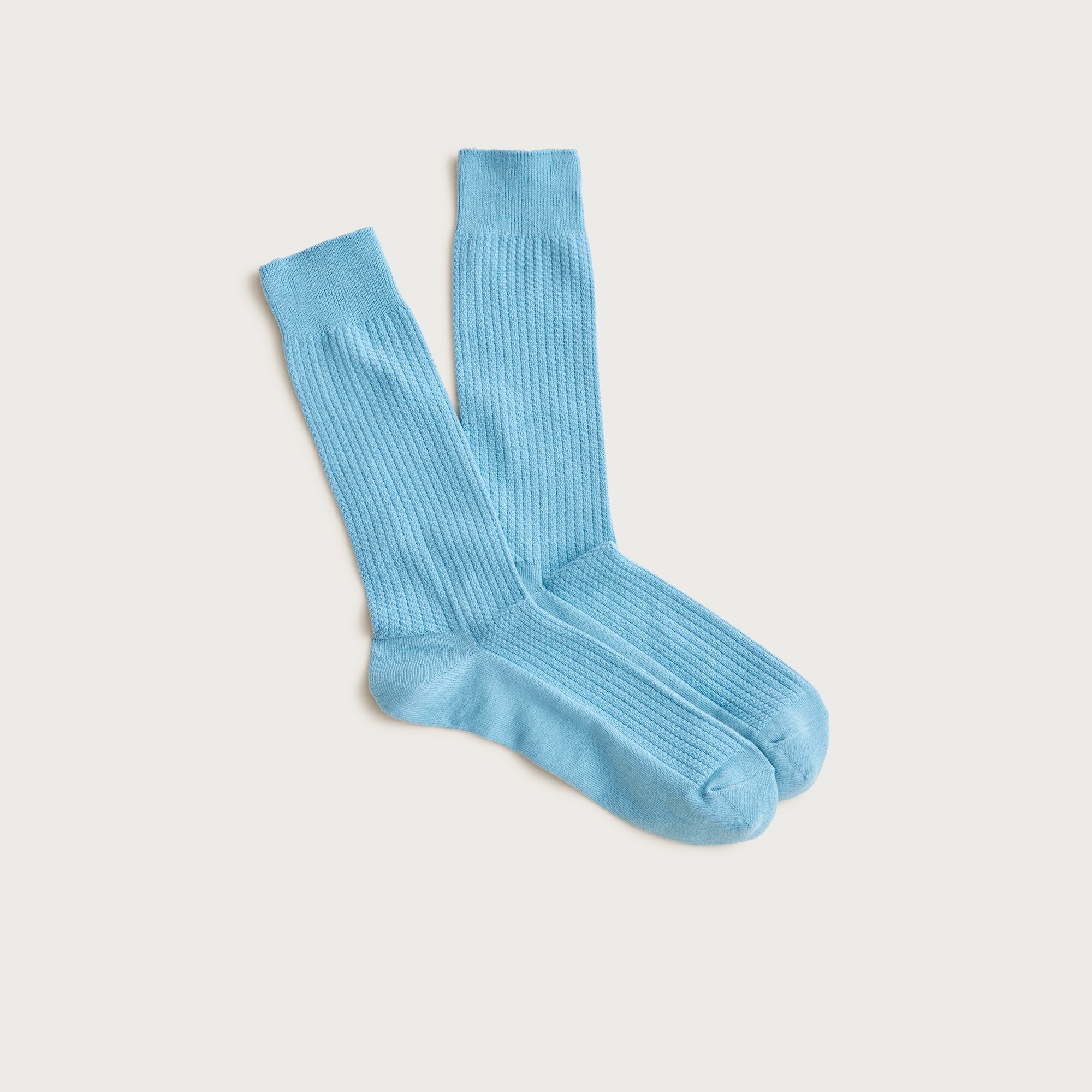 Texture-stripe socks