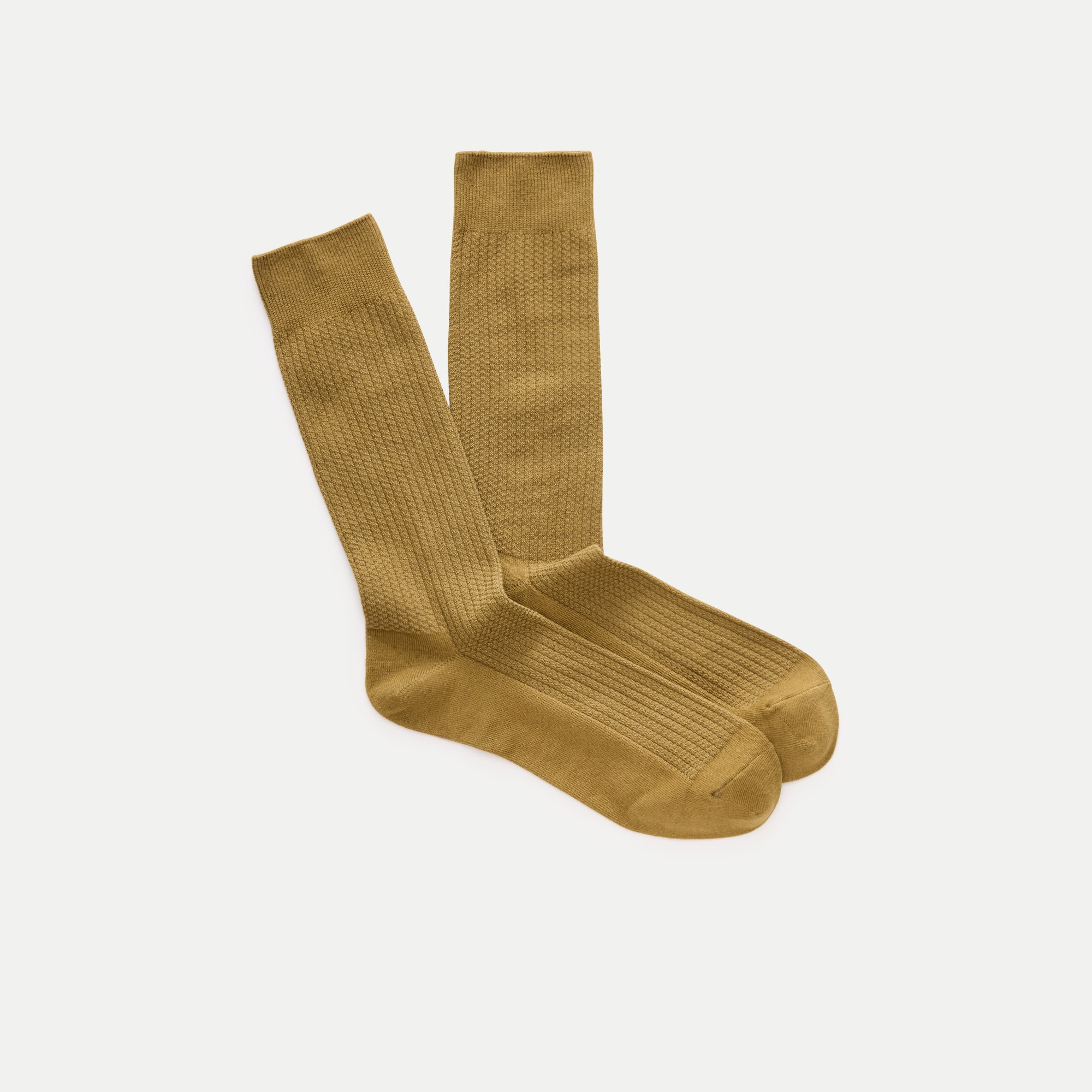Texture-stripe socks