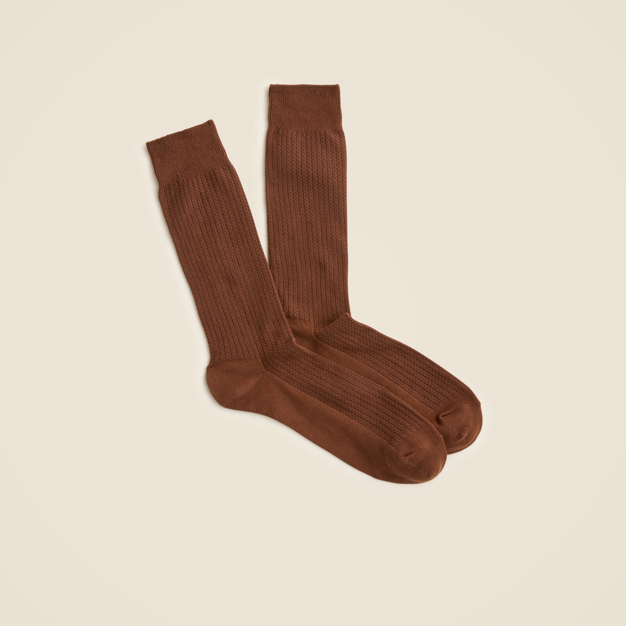  Texture-stripe socks