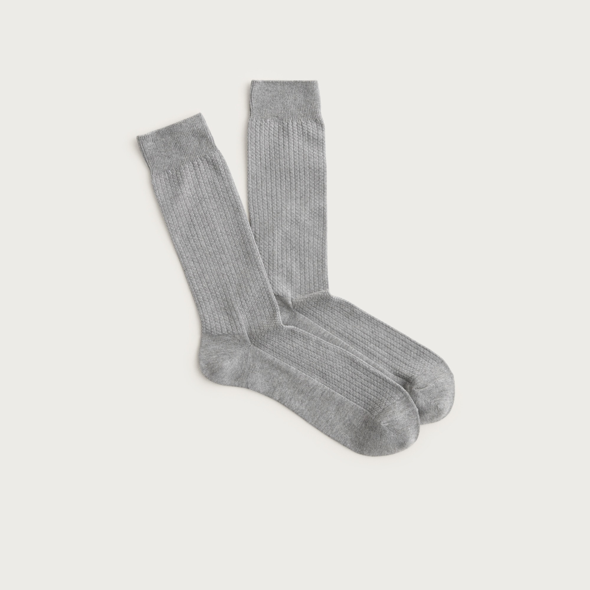 Texture-stripe socks