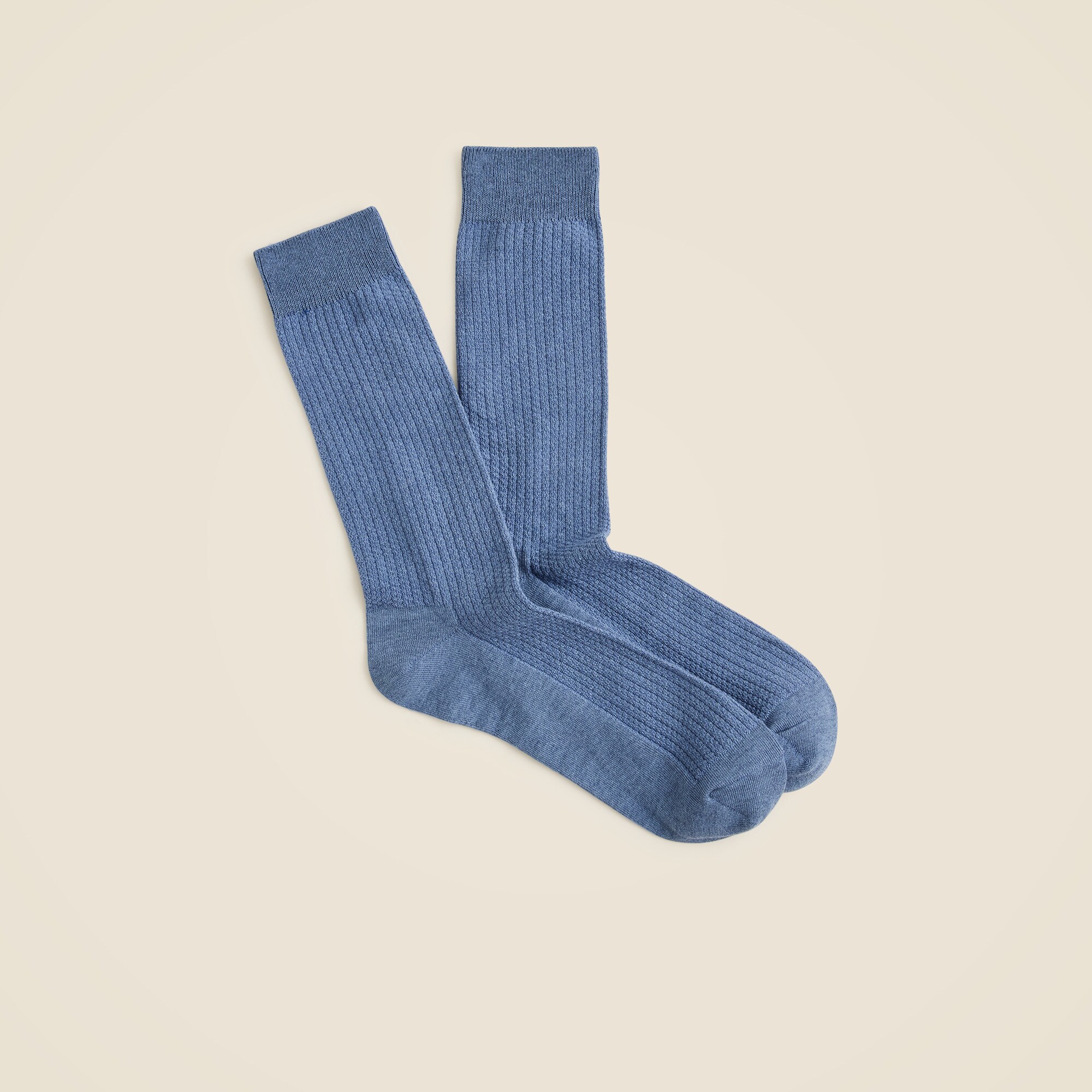 mens Washed texture-stripe socks