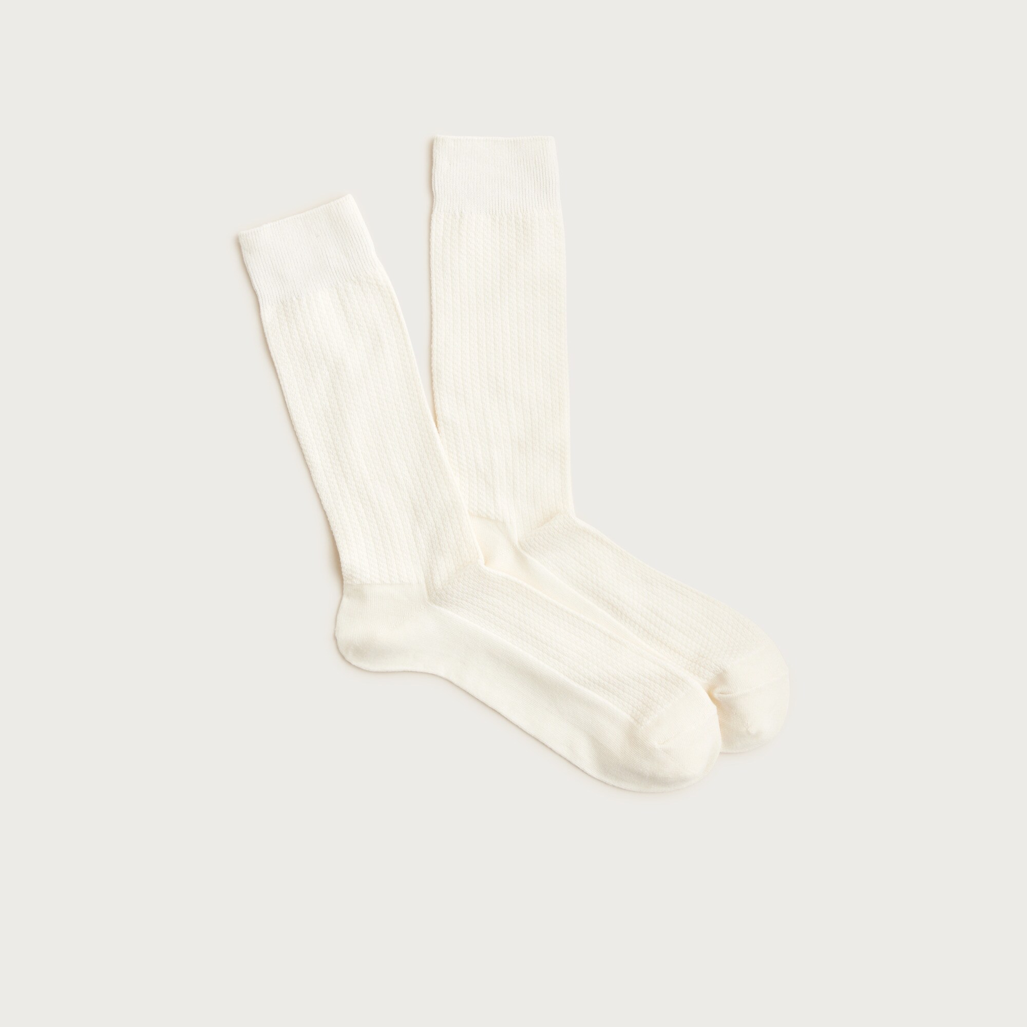 Texture-stripe socks