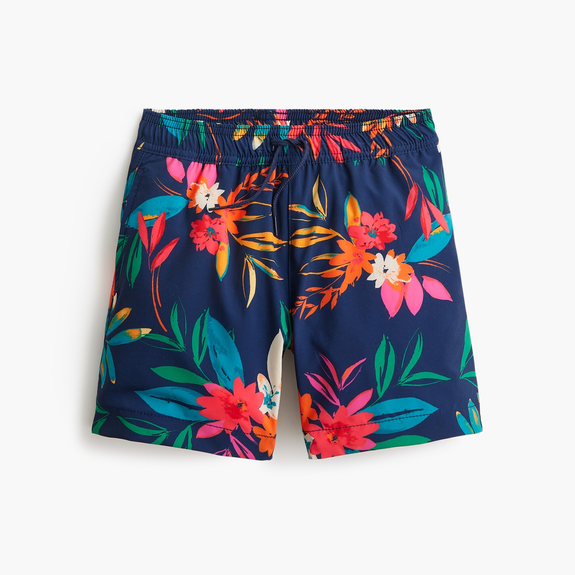 boys' floral swim trunk for boys