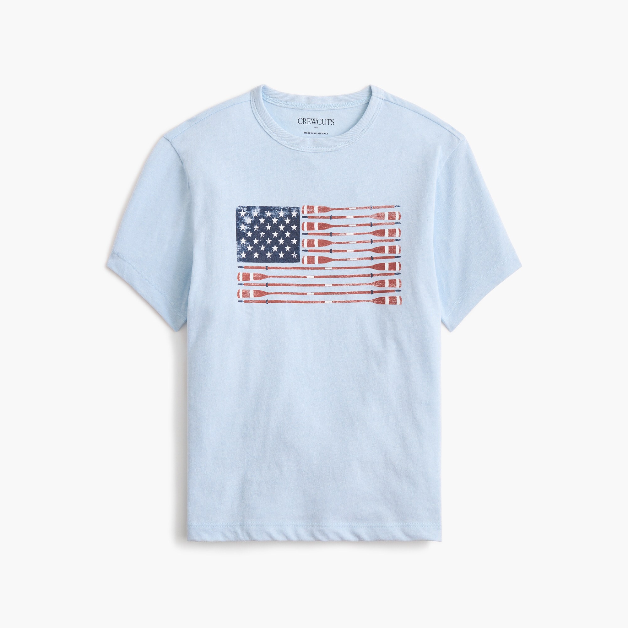 boys' oar flag graphic tee for boys