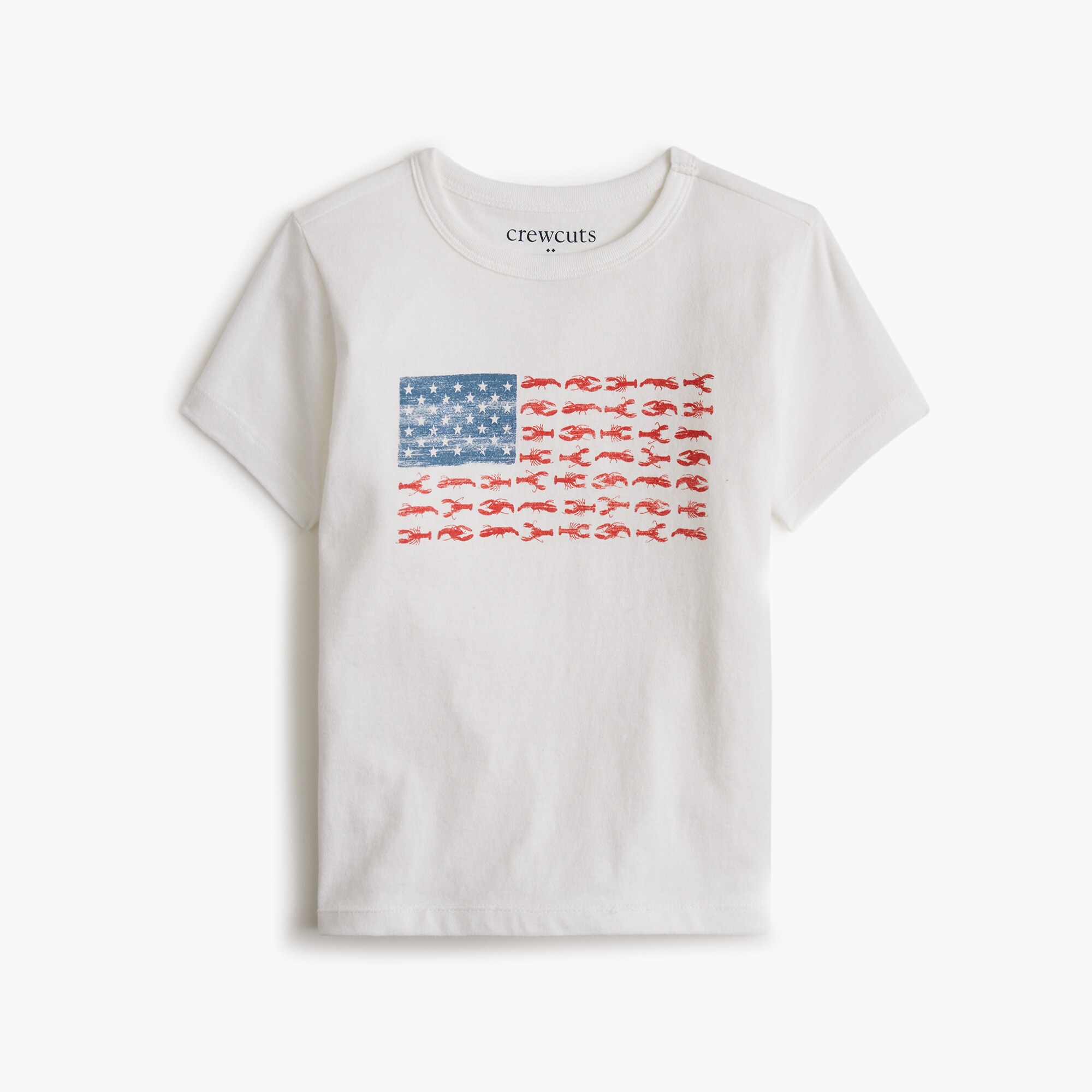 boys' lobster flag graphic tee for boys