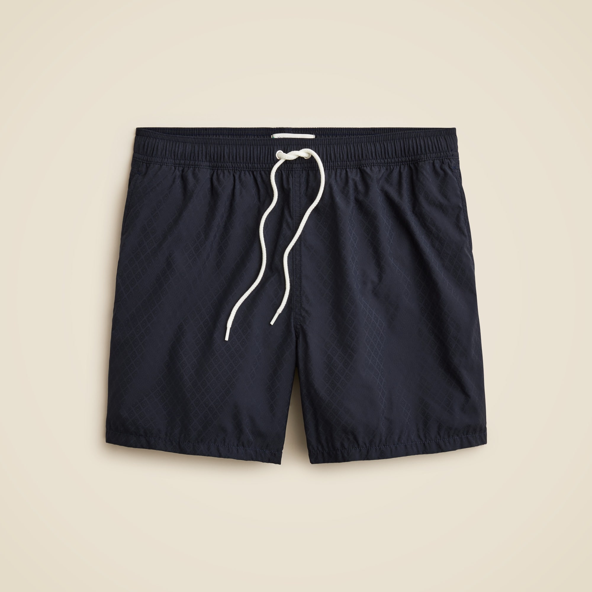 mens 6&quot; swim trunk in jacquard