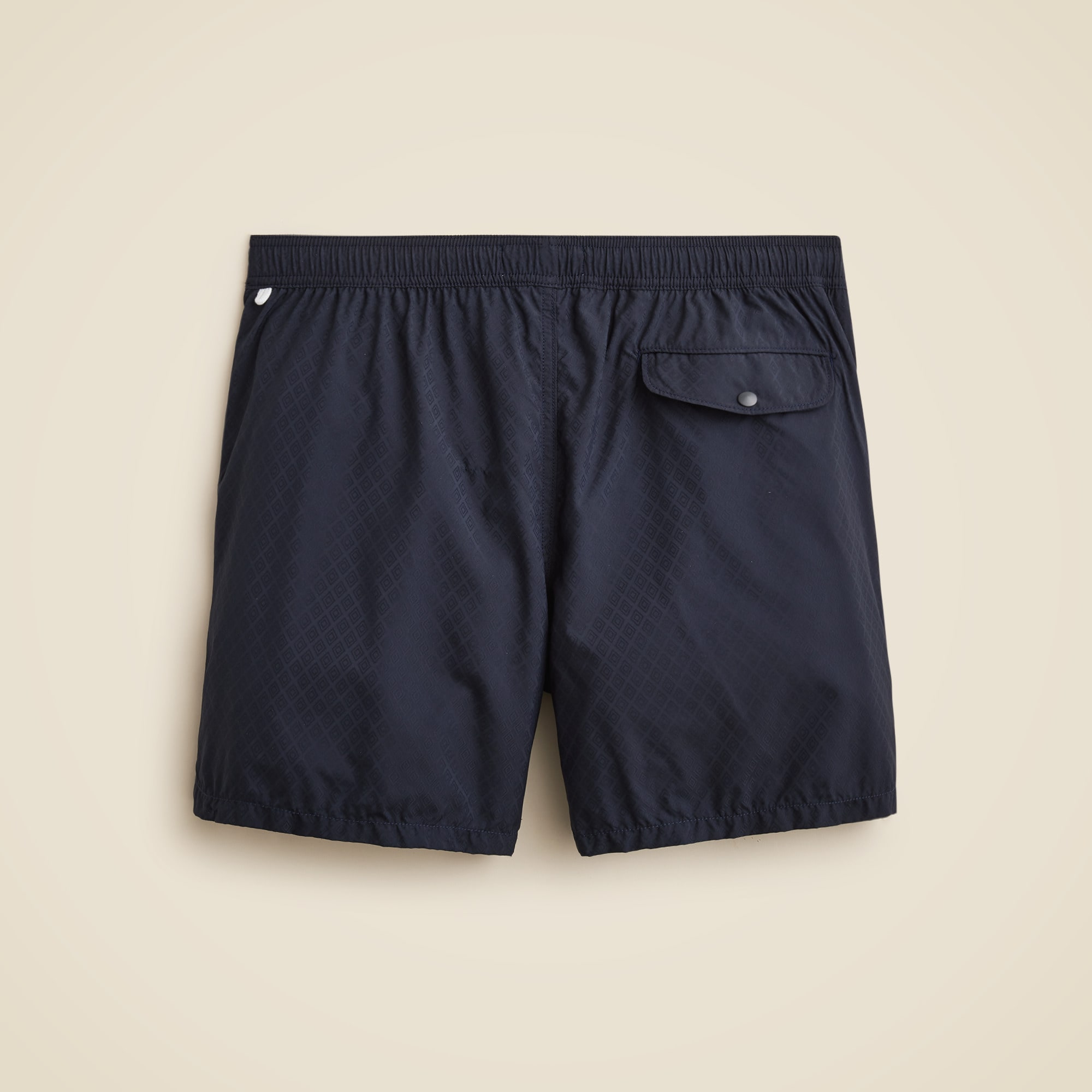 6" swim trunk in jacquard